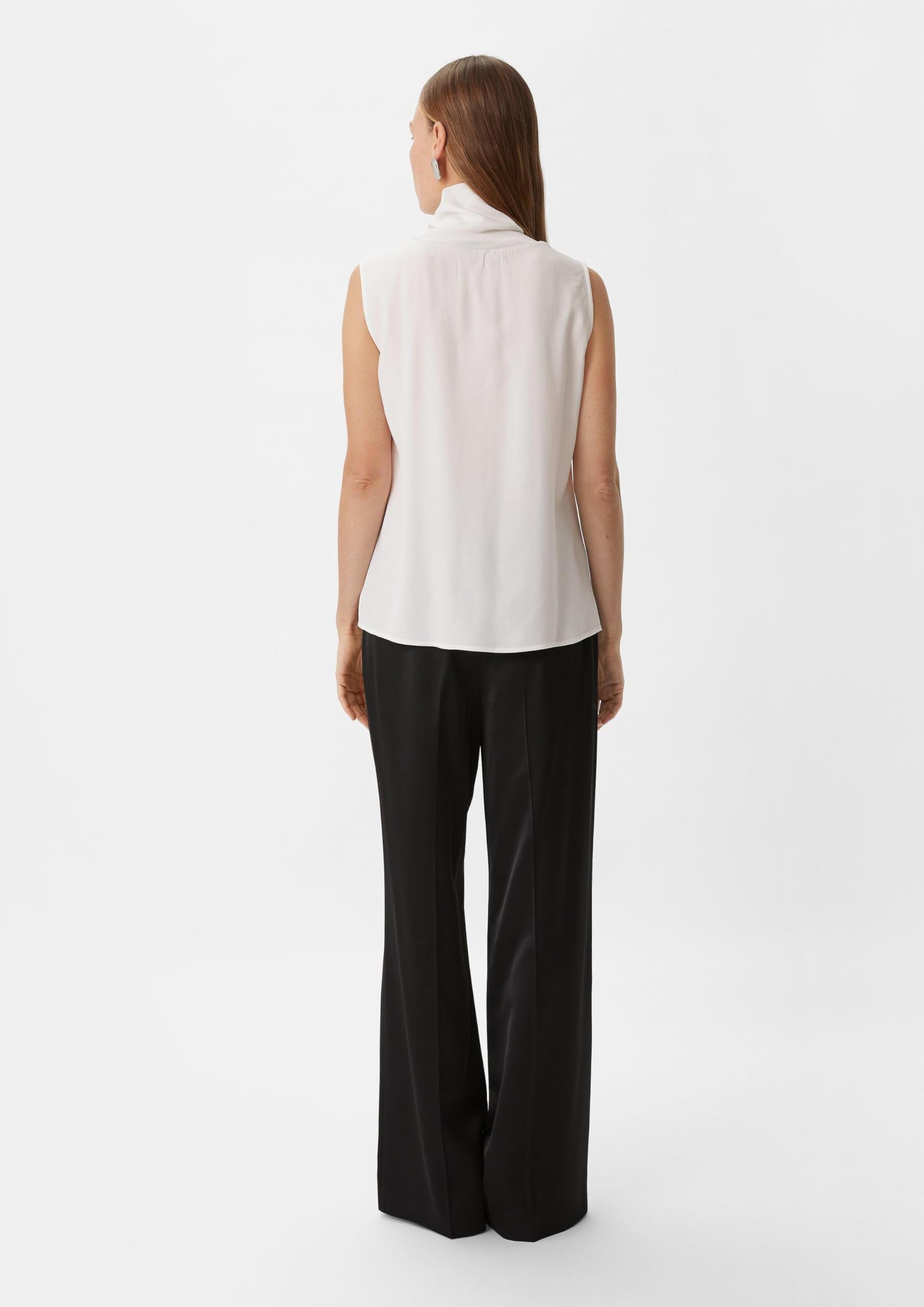 comma-blusentop-viskose-cr-pe-gr-wei-top-damen image 6