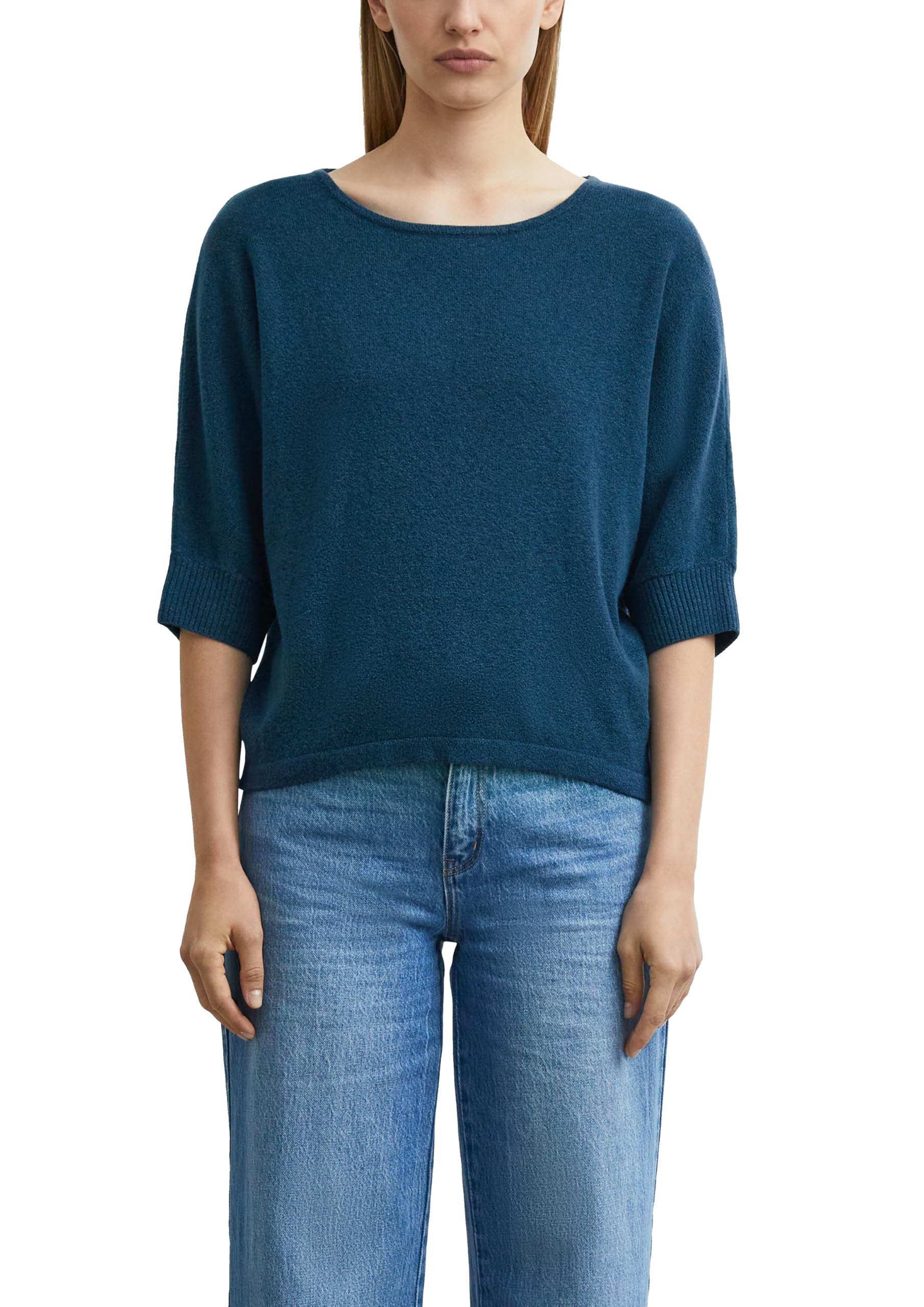 comma-strickpullover-damen-dunkelbraun-relaxed-fit-u-boot image 8