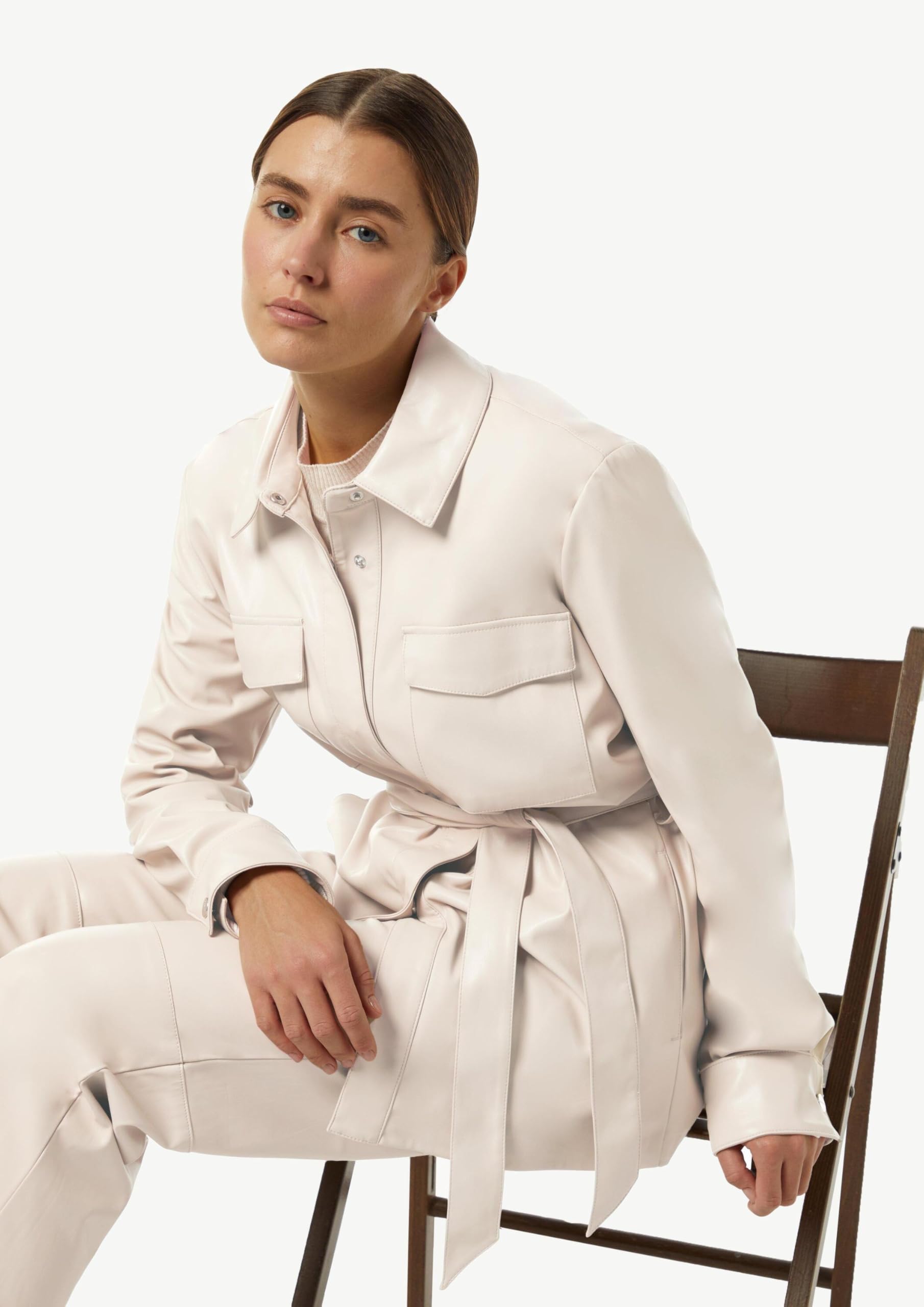 comma-overshirt-jacke-lederoptik-g-rtel-gr-40 image 4