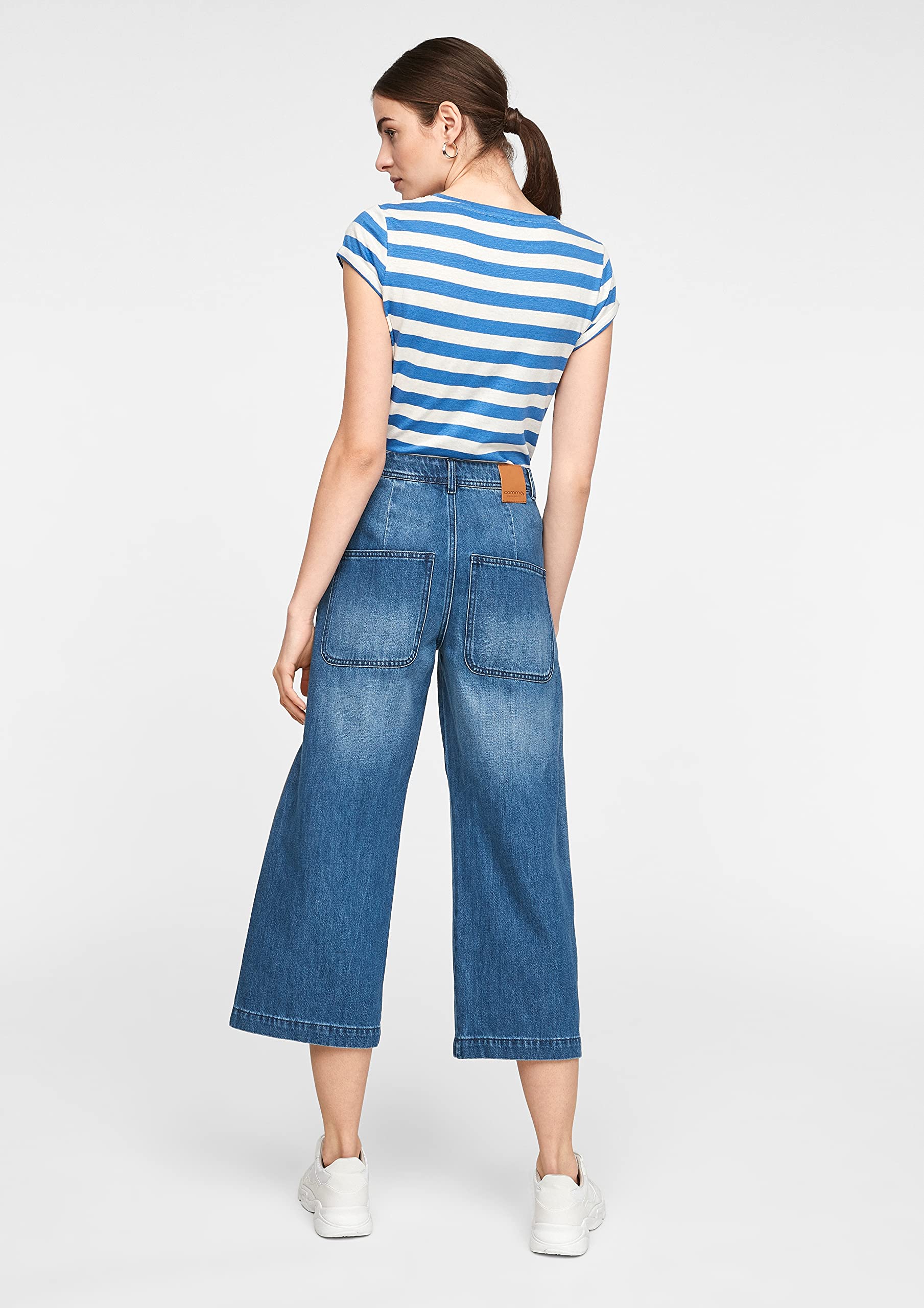comma-culotte-damen-jeans-denim-regular-fit image 6