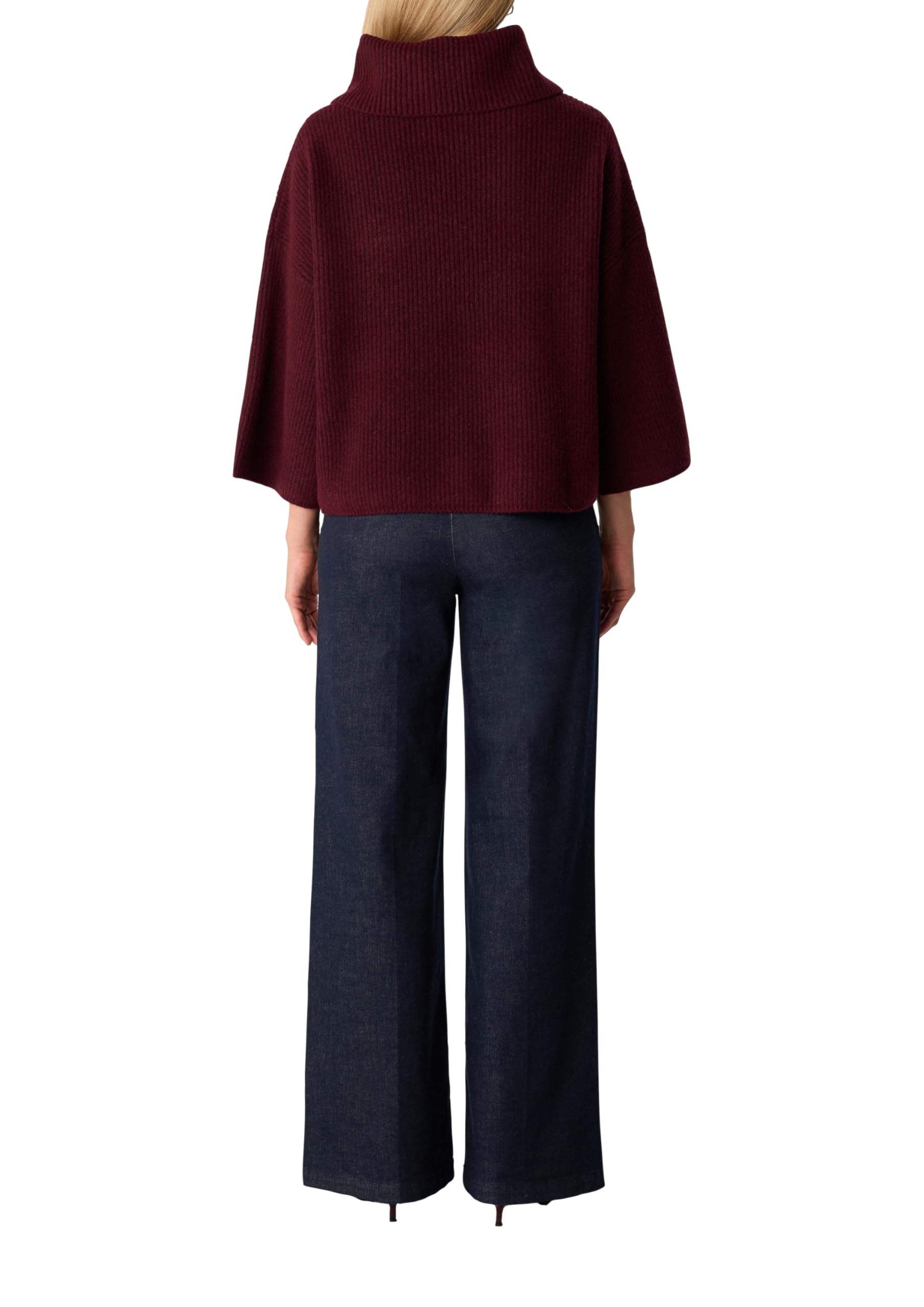 comma-ponchos-2173390-poncho-wasserfallkragen image 2