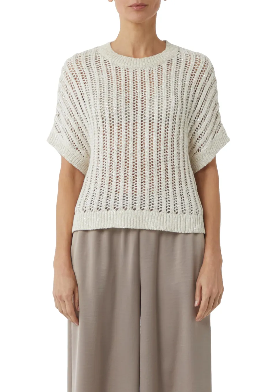 comma-strickpullover-loose-fit-pailletten-gr-e-l-pullover image 1