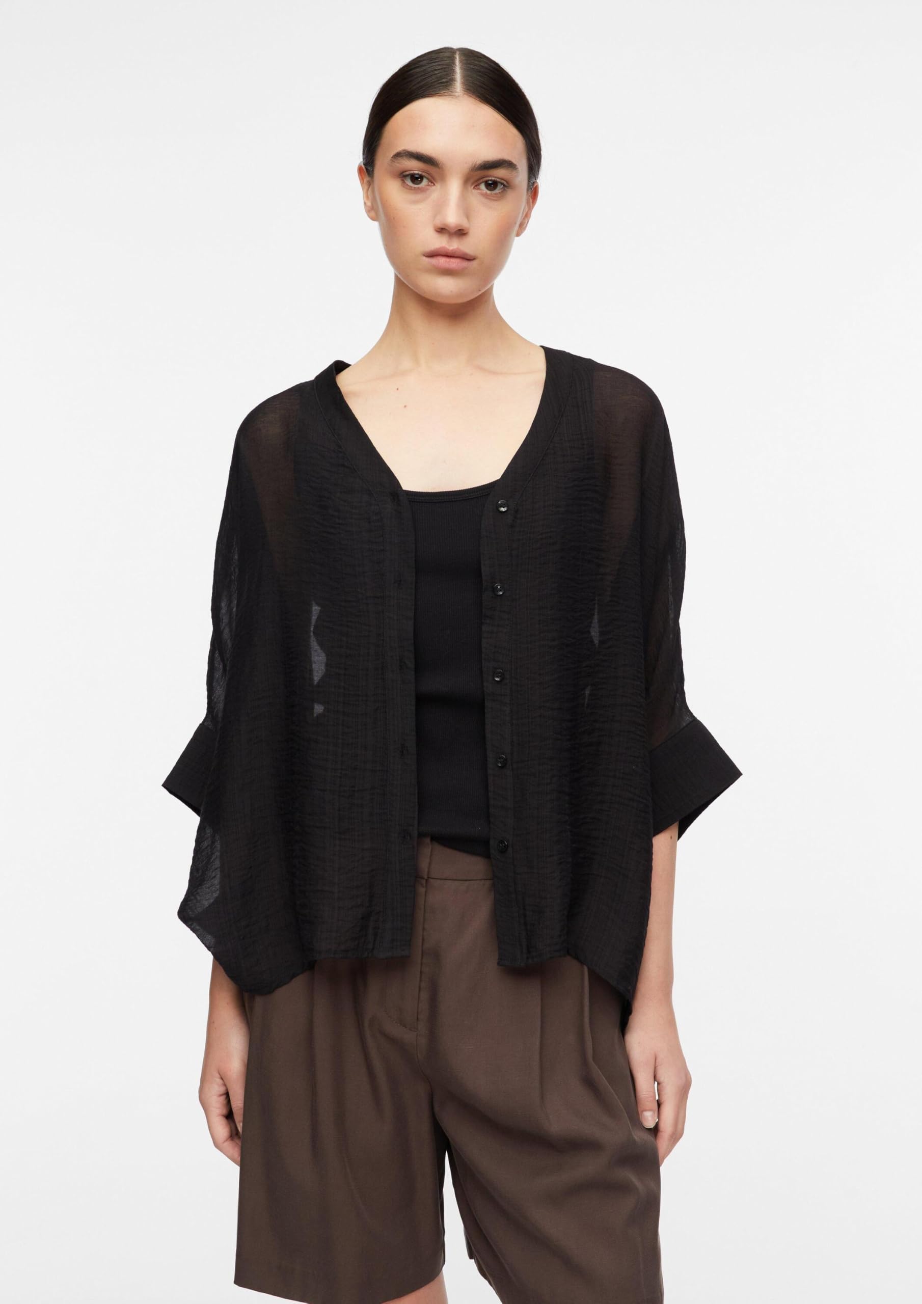 comma-oversized-bluse-viskosechiffon-gr-m image 4