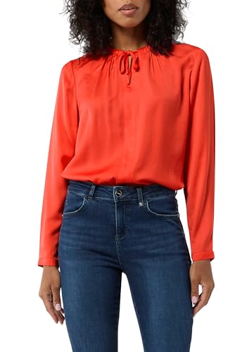 comma-tunikabluse-satin-relaxed-fit-koralle image 8