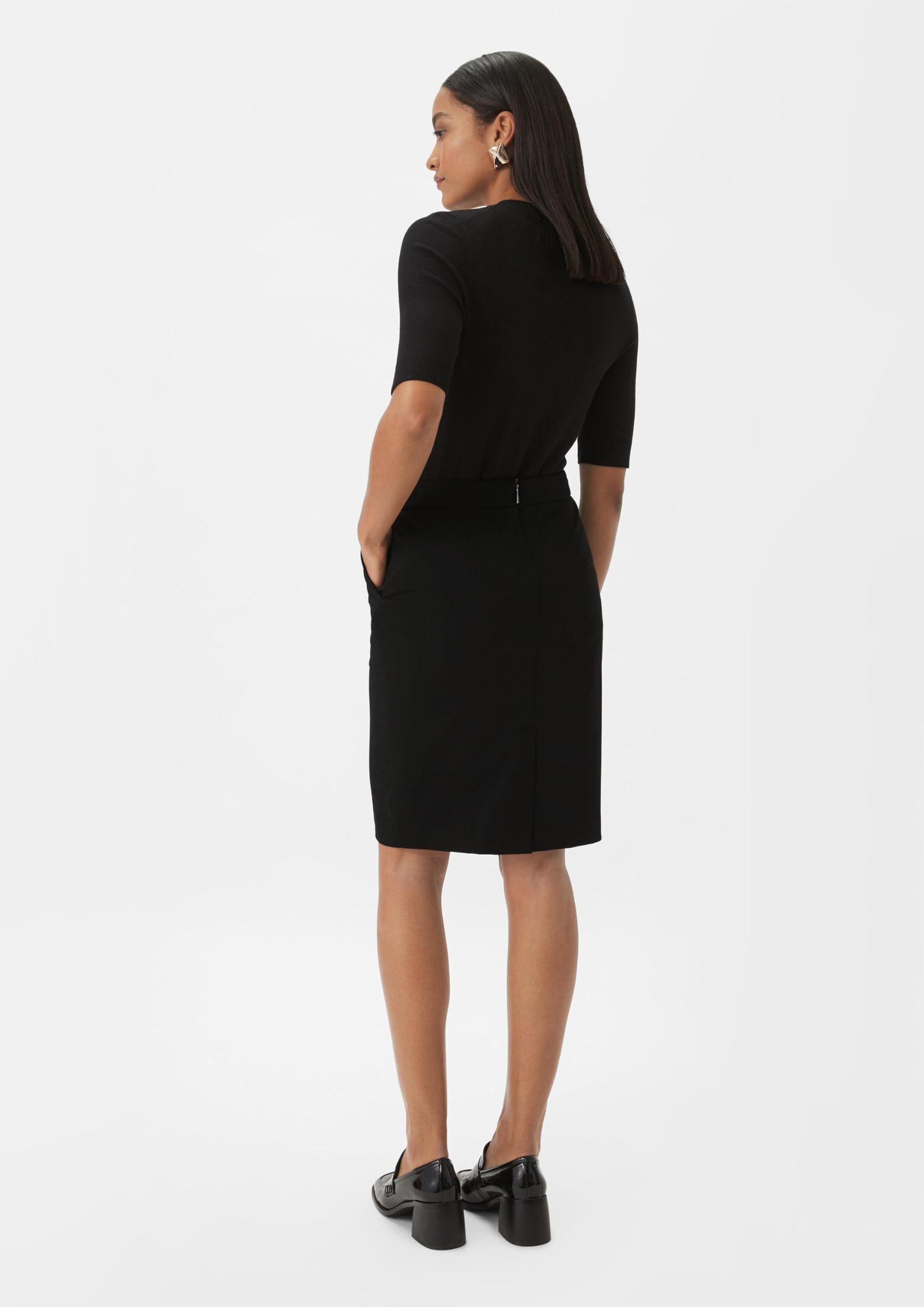 comma-rock-mit-gehschlitz-midi-navy image 6