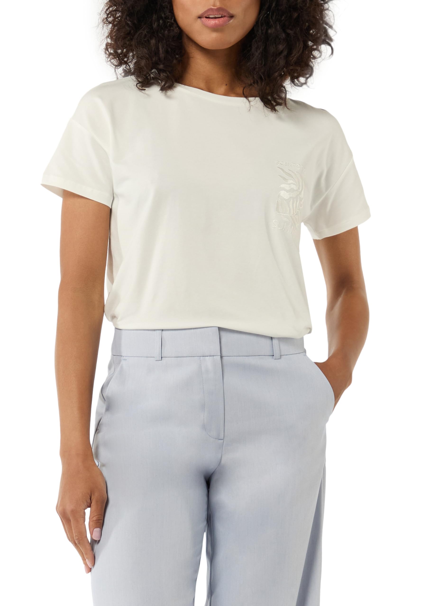 comma-t-shirt-2148323-modalmix-wei-damen-shirt image 1