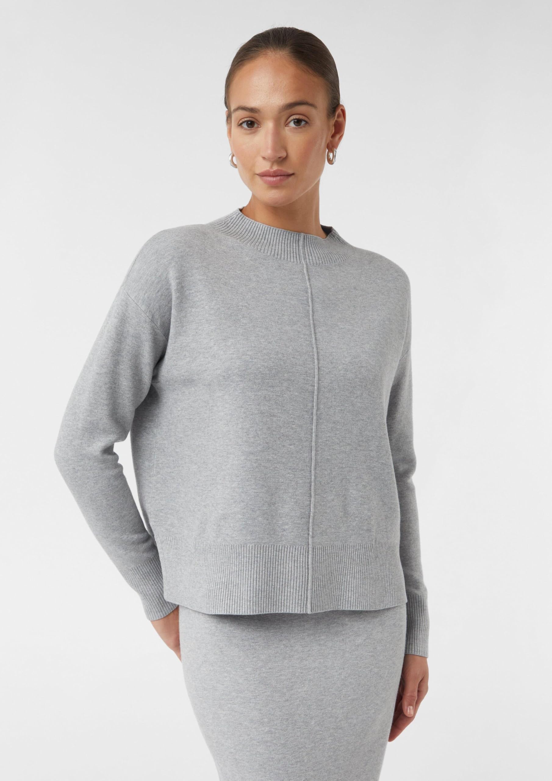 comma-feinstrickpullover-viskosemix-gr-40-stehkragen image 8