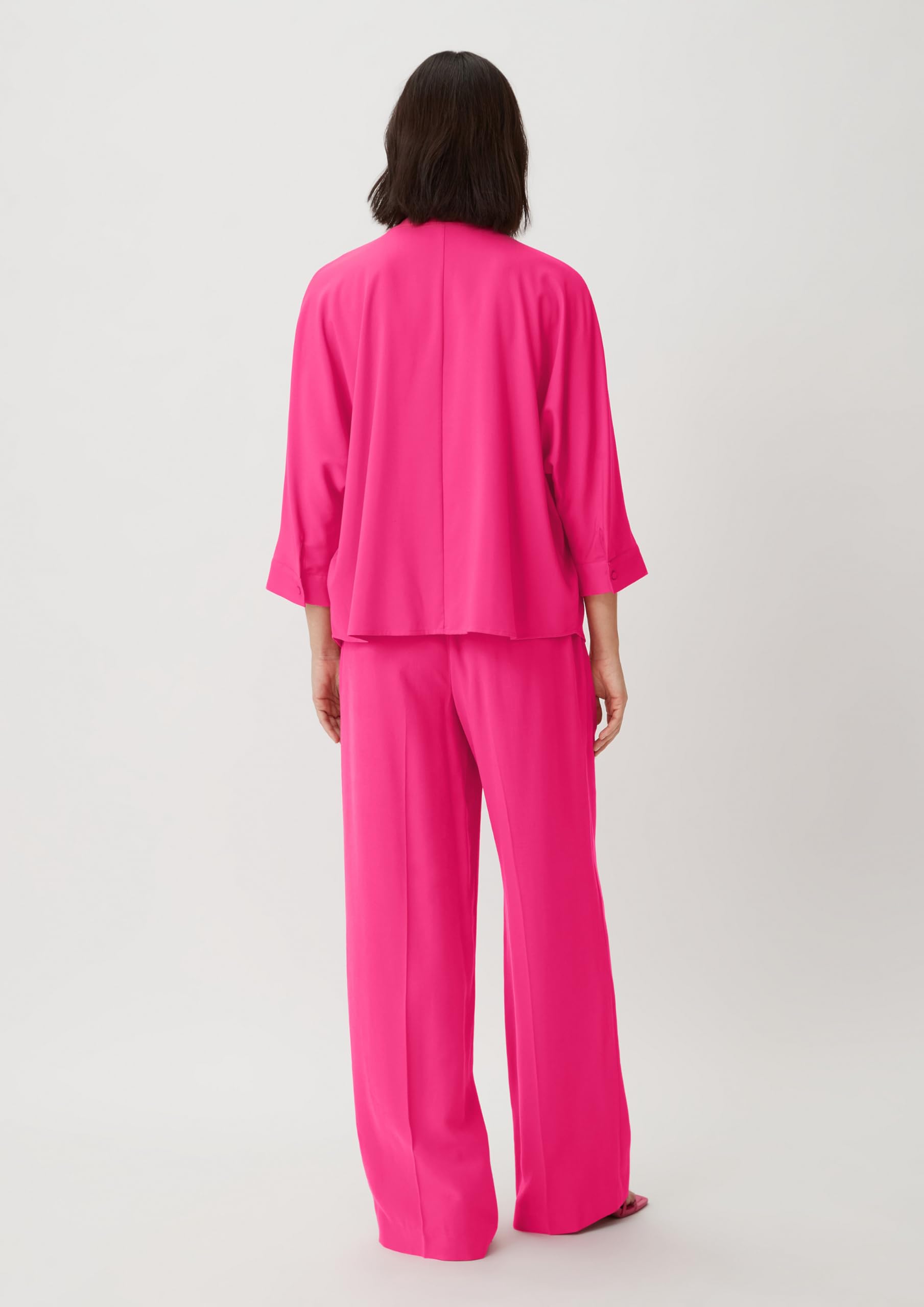 comma-bluse-pink-4462-damen-twill-business image 6