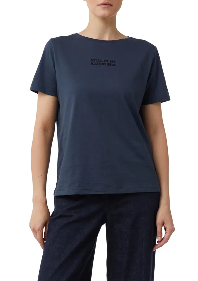 comma-t-shirt-frontprint-backprint-wei-baumwolle image 1