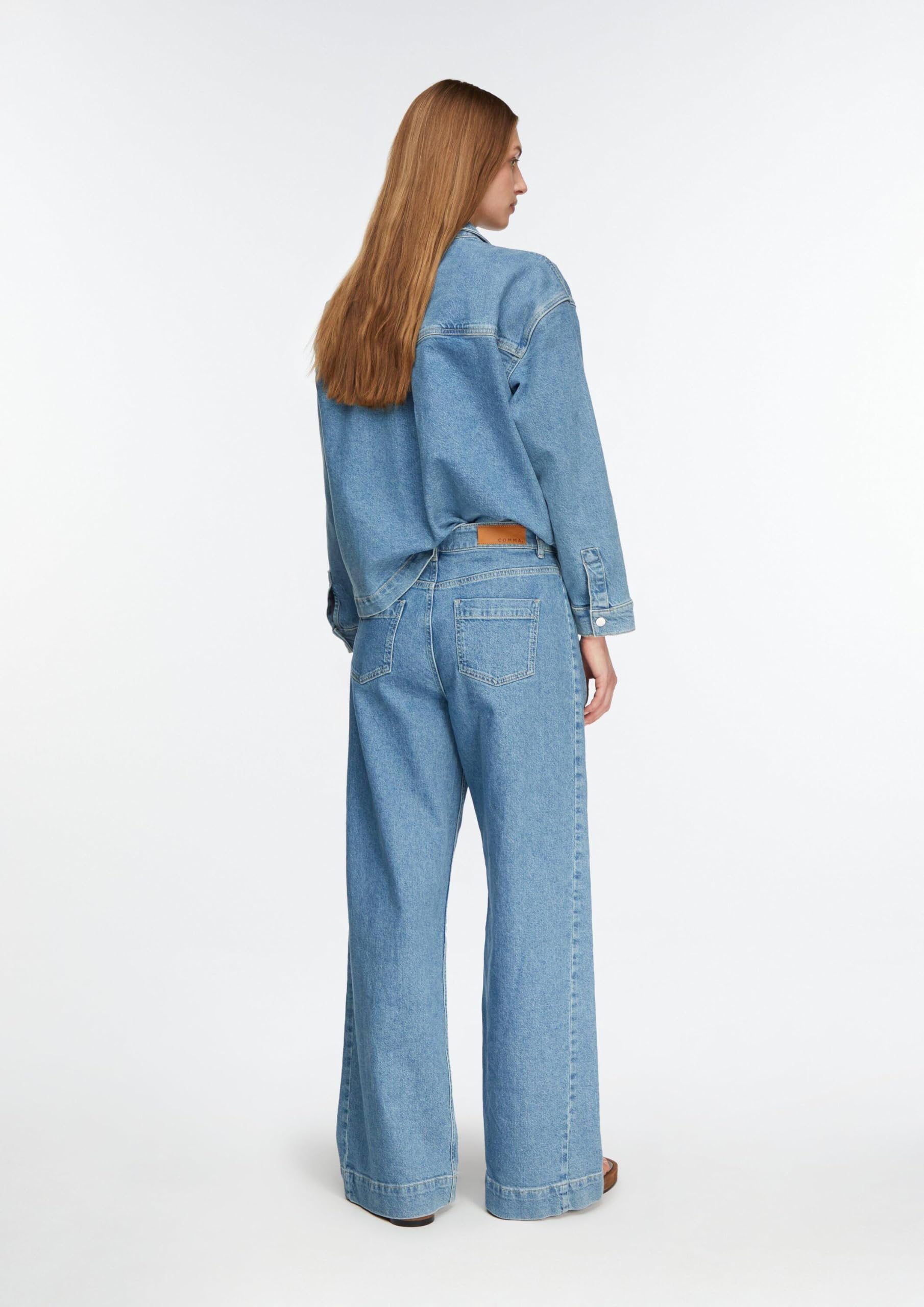 comma-wide-leg-jeans-denim-5-pocket-gr-34 image 8