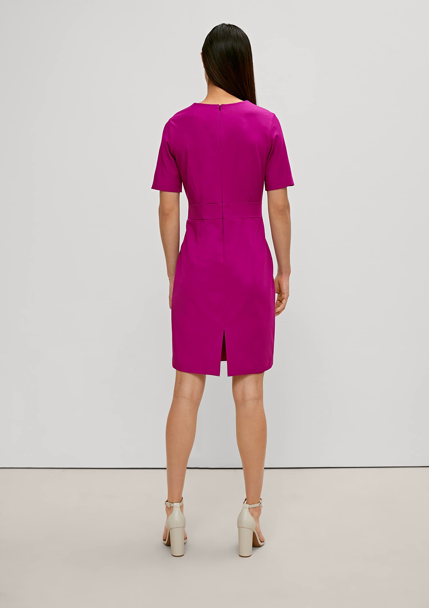comma-figurbetontes-kurzes-kleid-gr-e-38-ausschnitt image 7