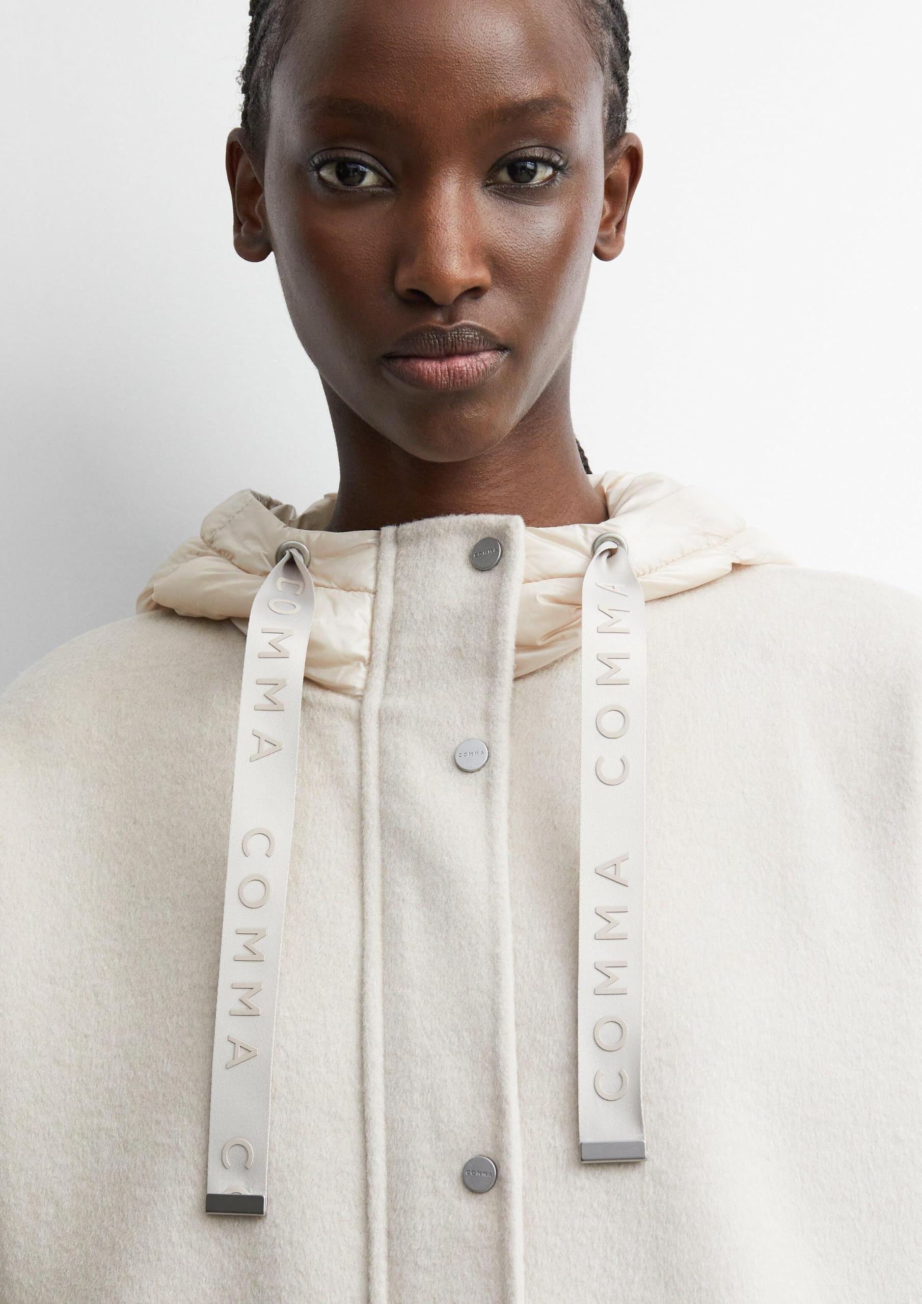 comma-outdoor-cape-wollmix-jacke-beige-loose-fit-kapuze image 5