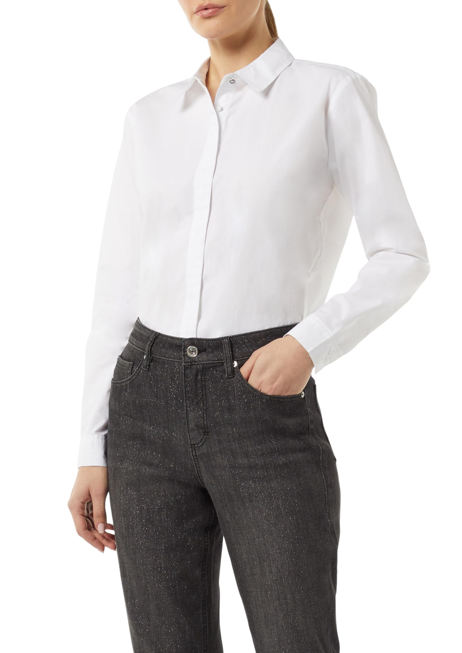 comma-2157941-hemdbluse-bluse-gr-42-verdeckte-knopfleiste image 1
