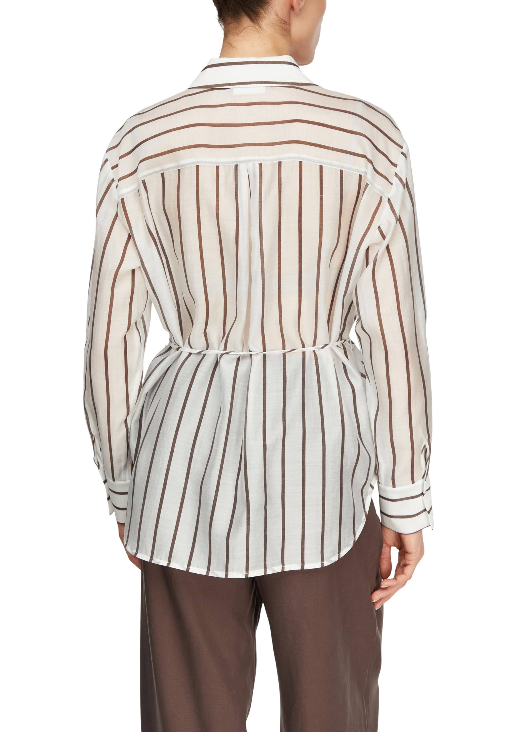 comma-blouses-lyocellmix-streifenbluse-gr-e-40-g-rtel image 2