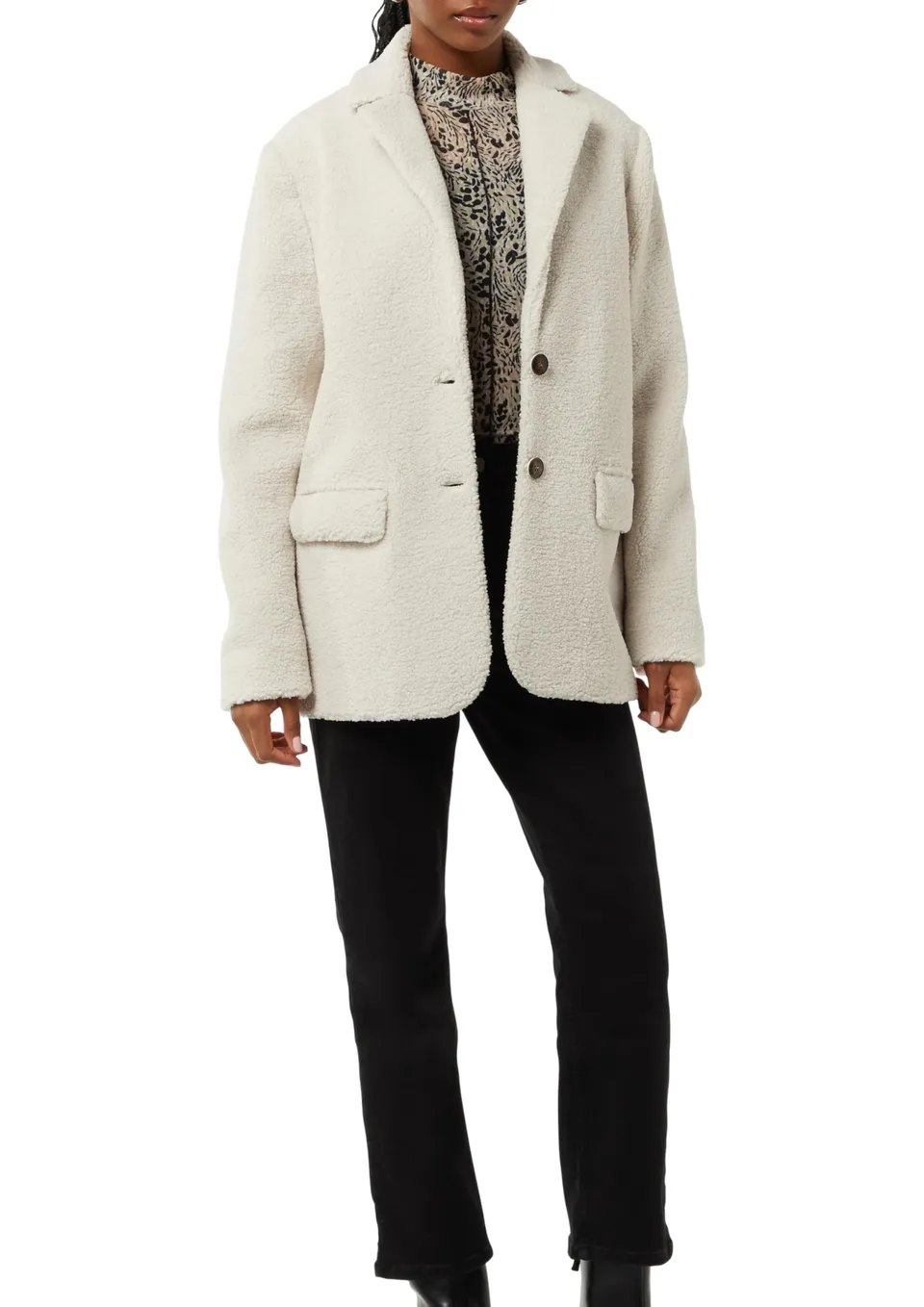 comma-2160442-blazer-damen-gr-42-teddy-pl-sch-beige image 1