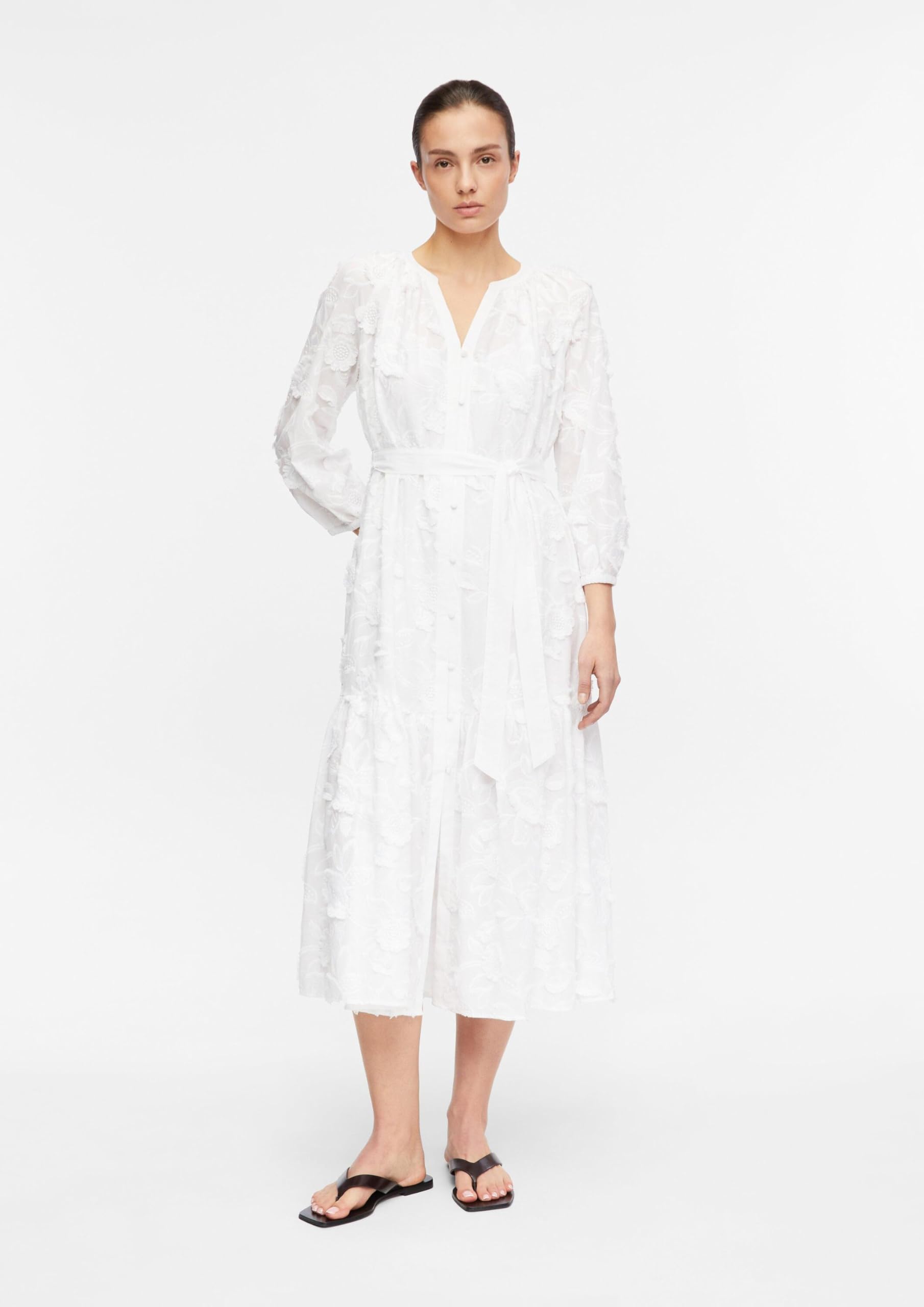 comma-dresses-midikleid-baumwoll-voile-gr-40-floral-fil-coup image 6