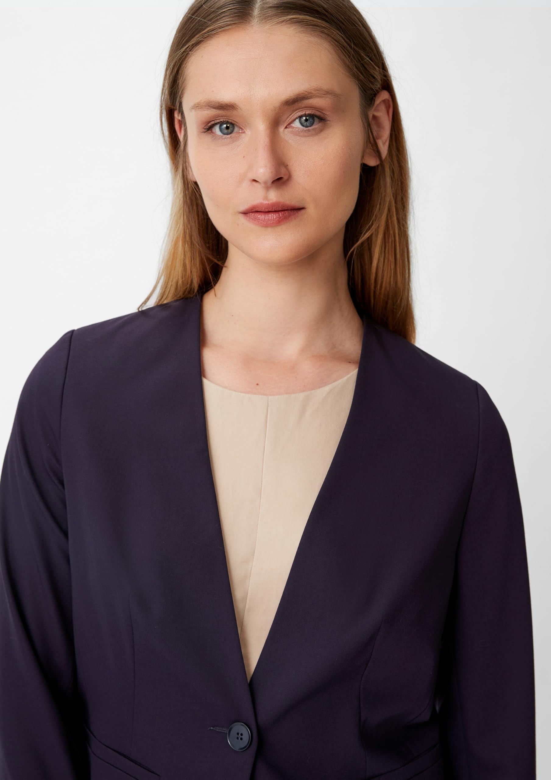 comma-blazers-blazer-viskosemix-tailliert image 4