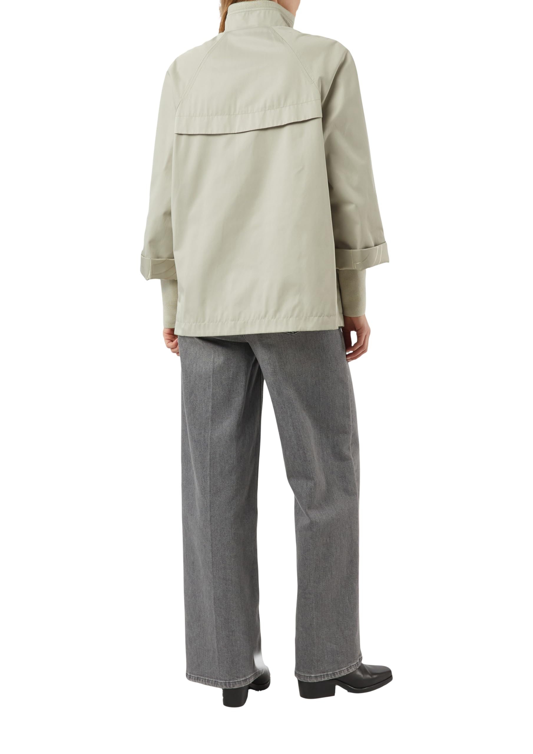 comma-jackets-cape-jacke-damen-beige-xs-relaxed-fit image 2