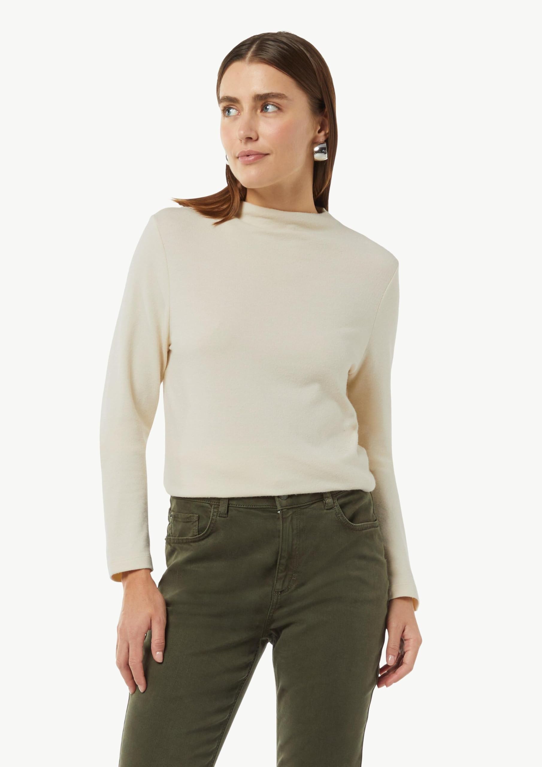comma-weiches-langarmshirt-mit-stehkragen-shirt-gr-e-38 image 5