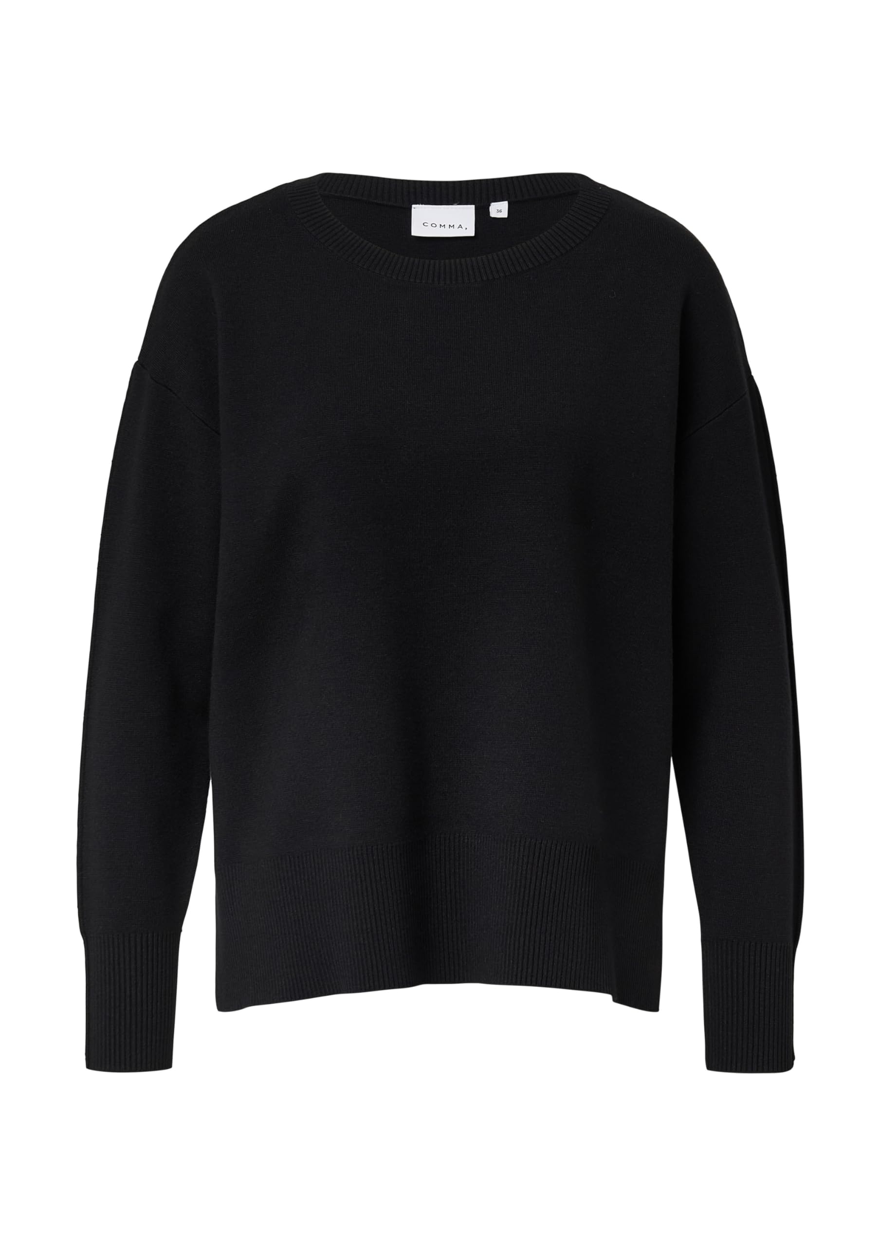 comma-feinstrickpullover-relaxed-fit-gr-34-viskose image 3