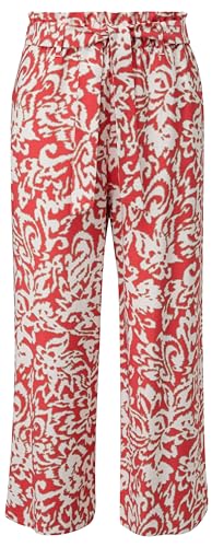 comma-stoffhose-flare-koralle-print-gr-34-46 image 4