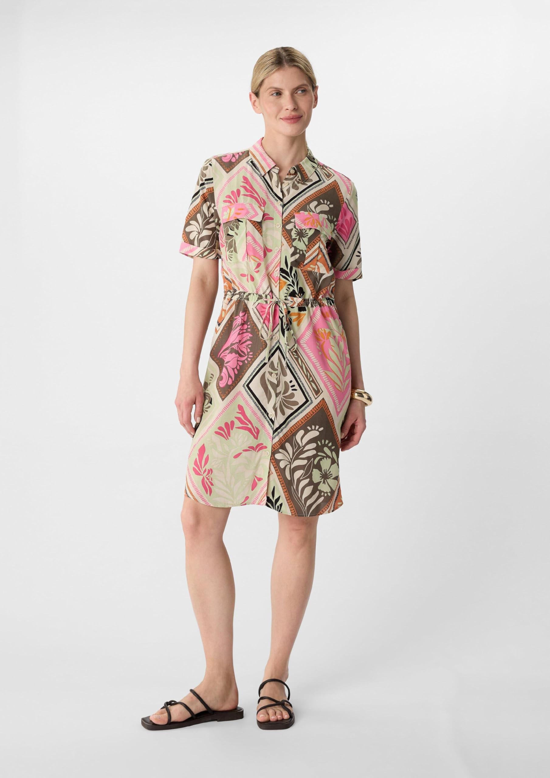 comma-hemdblusenkleid-all-over-print-gr-42-relaxed-fit image 6