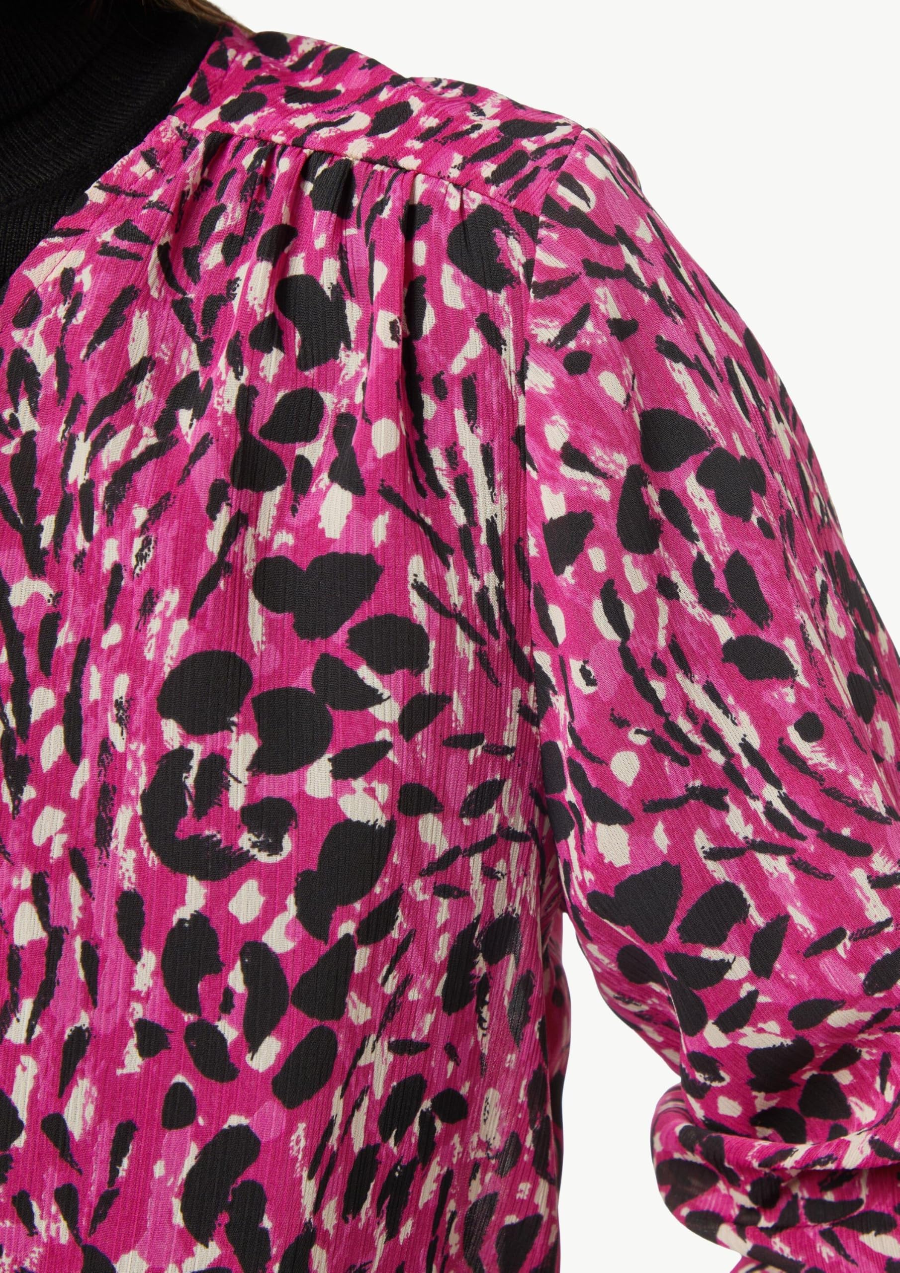 comma-chiffon-bluse-v-ausschnitt-gr-e-44-print image 5
