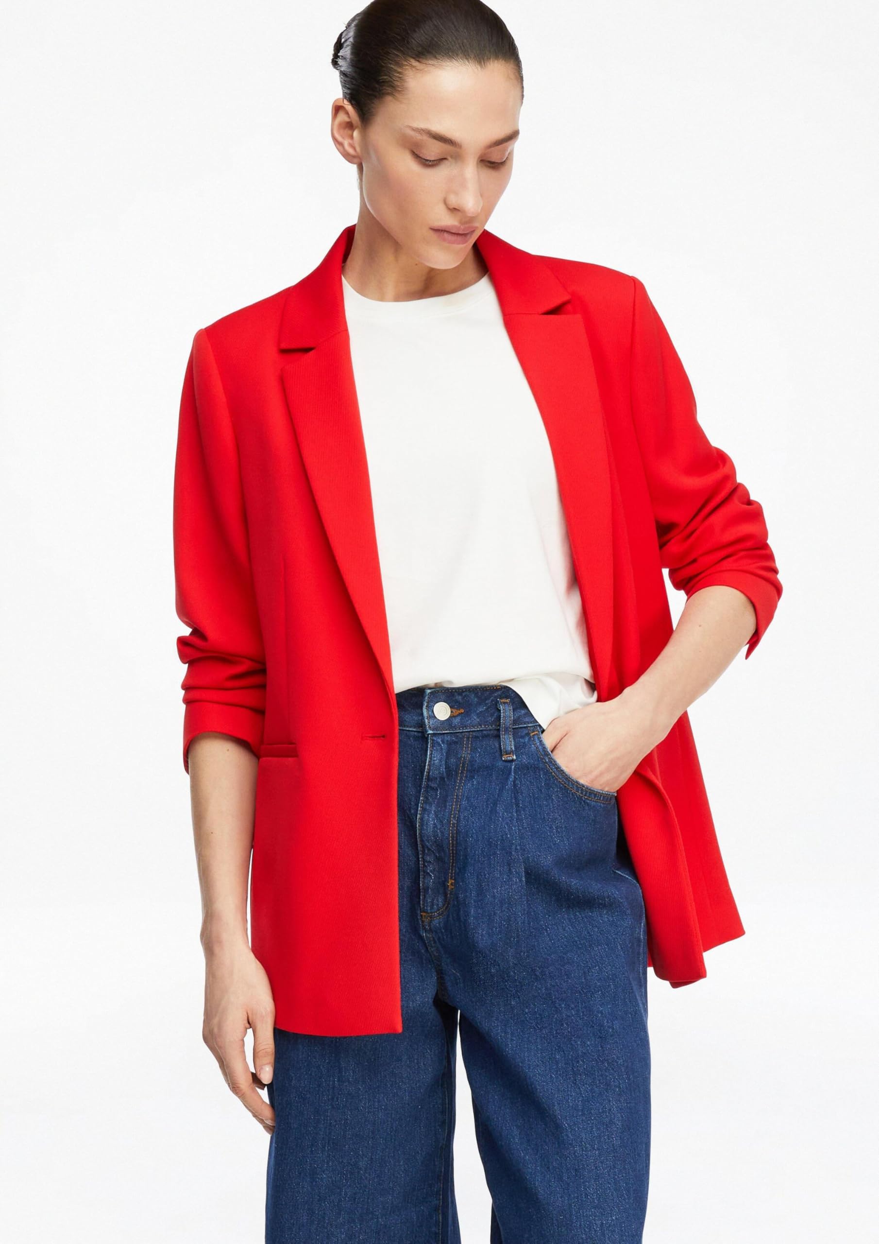 comma-blazer-damen-twill-relaxed-fit-gr-34 image 6