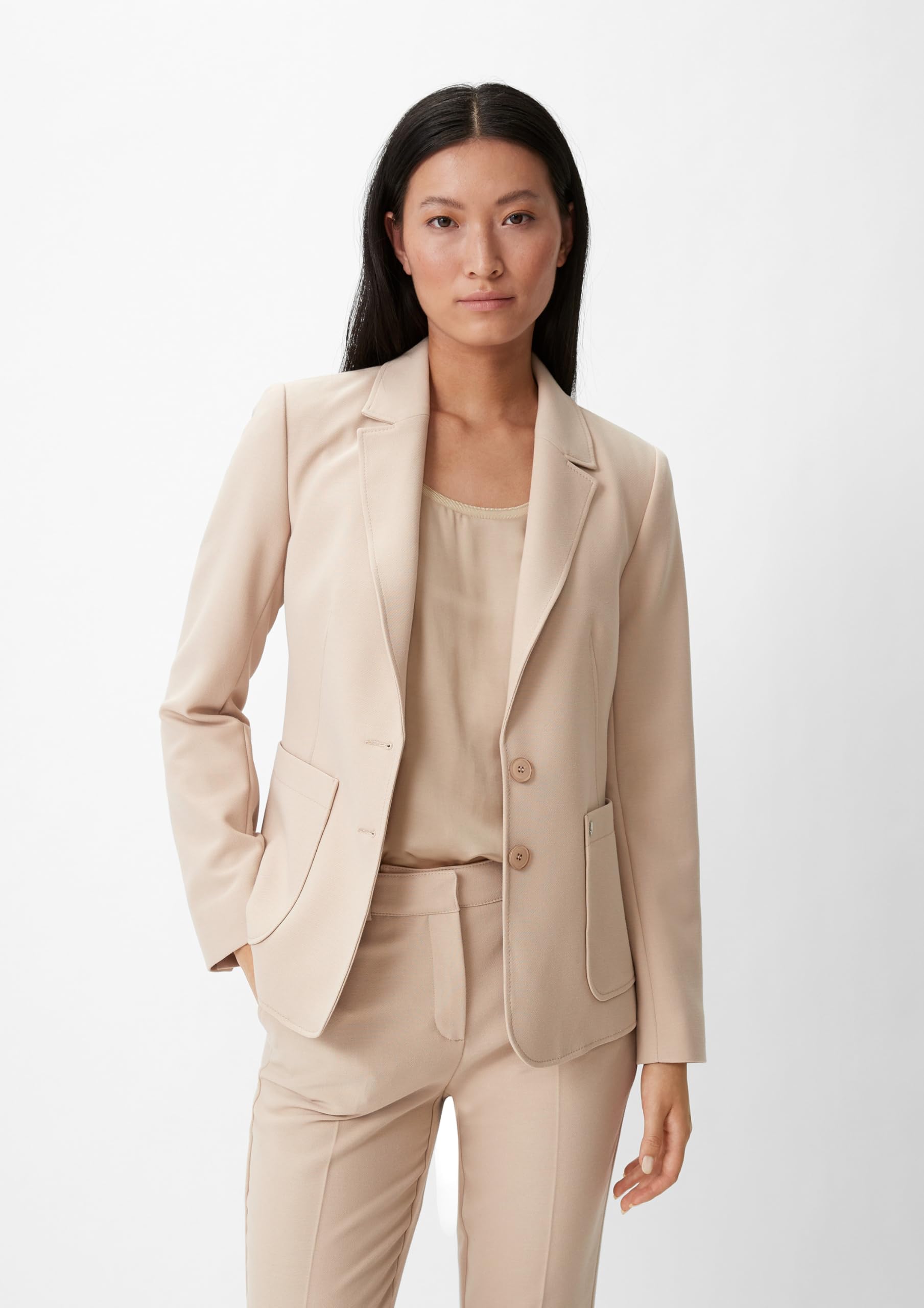 comma-blazer-damen-gr-e-40-slim-fit-revers image 6