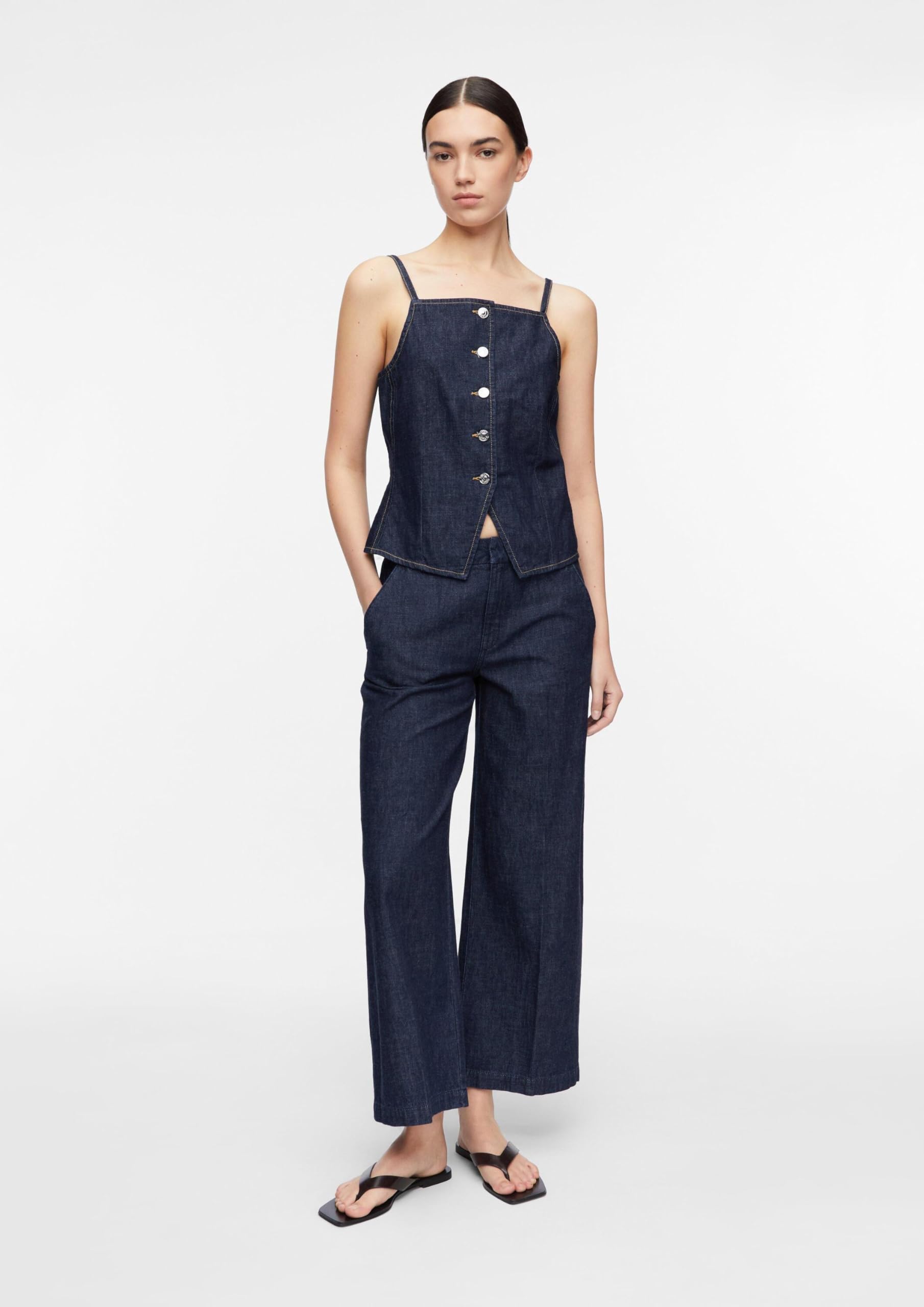 comma-2182074-culotte-jeans-wide-leg-7-8-gr-40 image 6