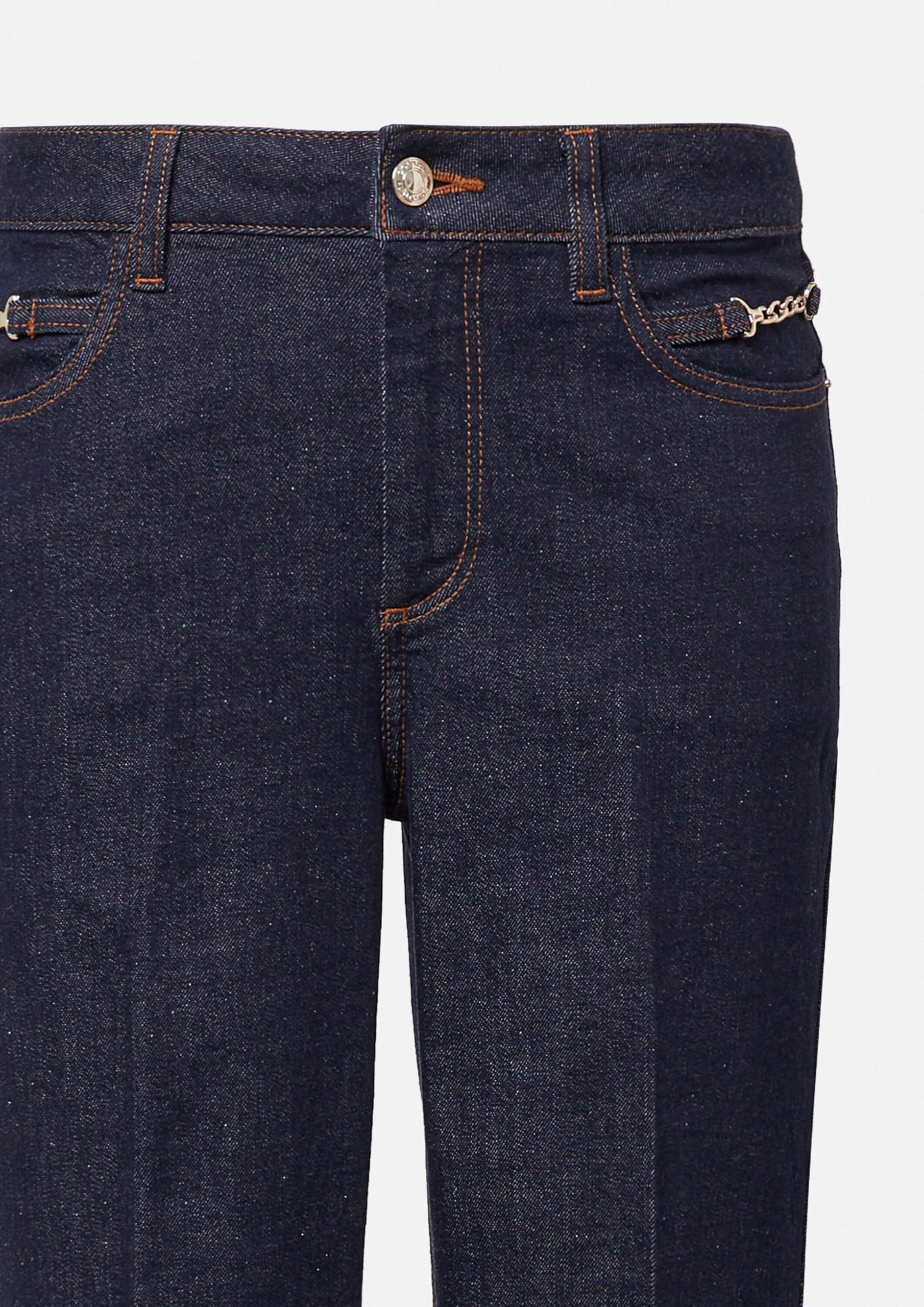 comma-jeans-flared-damen-gr-44-denim-mit-zier-detail image 6