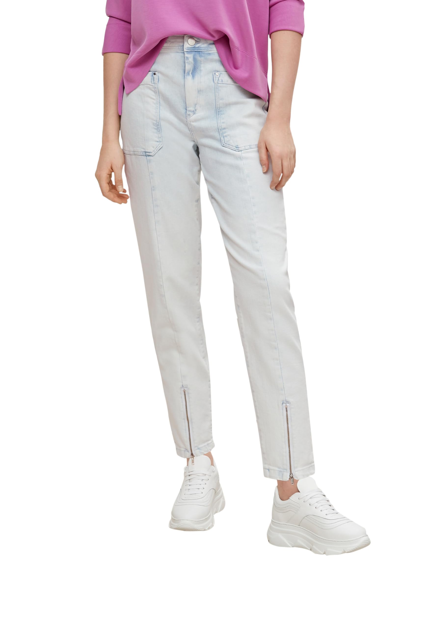 comma-ci-freizeithose-damen-hellblau-jeans-flare-gr-54z2 image 6