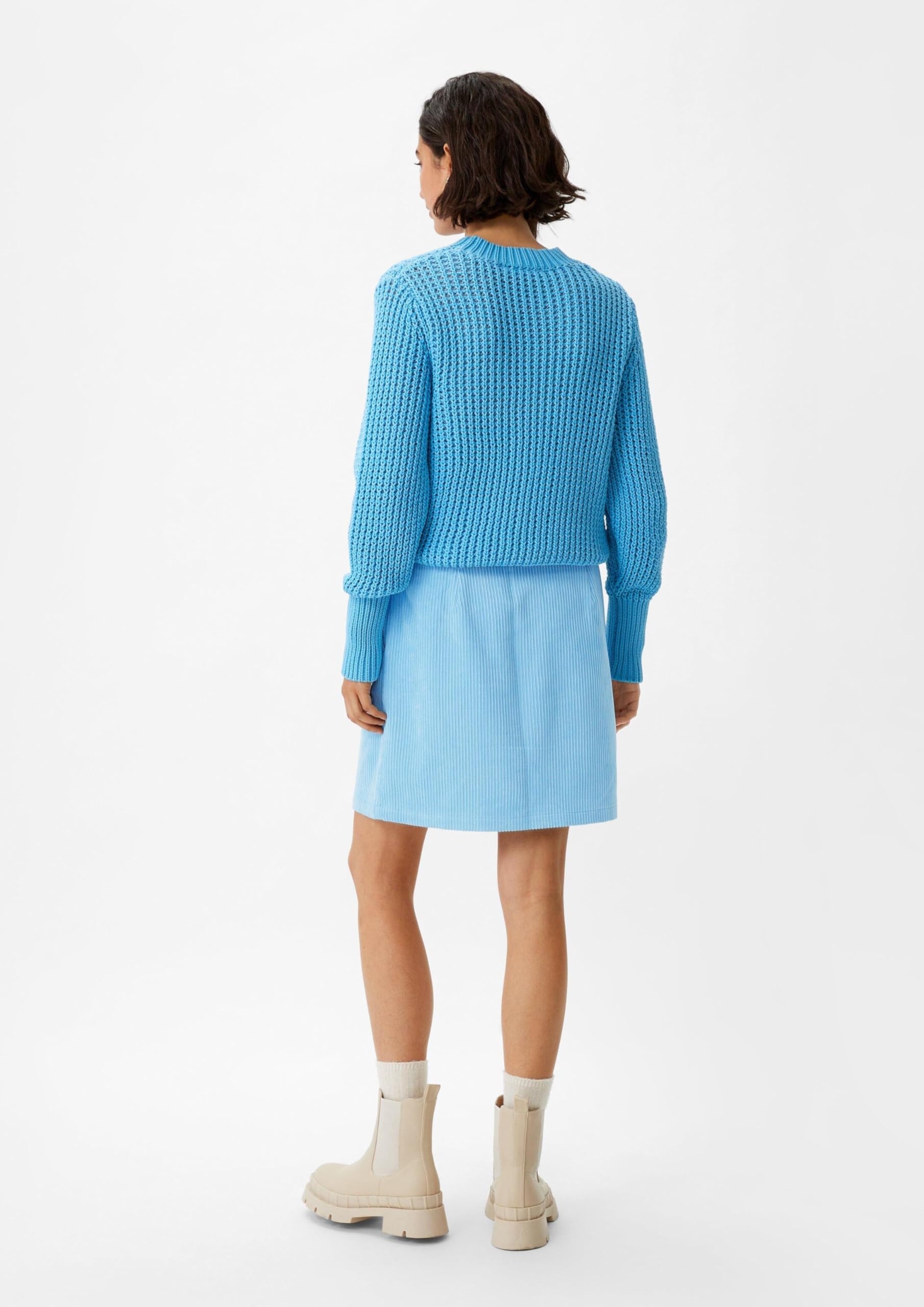 comma-skirts-rock-cord-hellblau-gr-38-taschen image 7