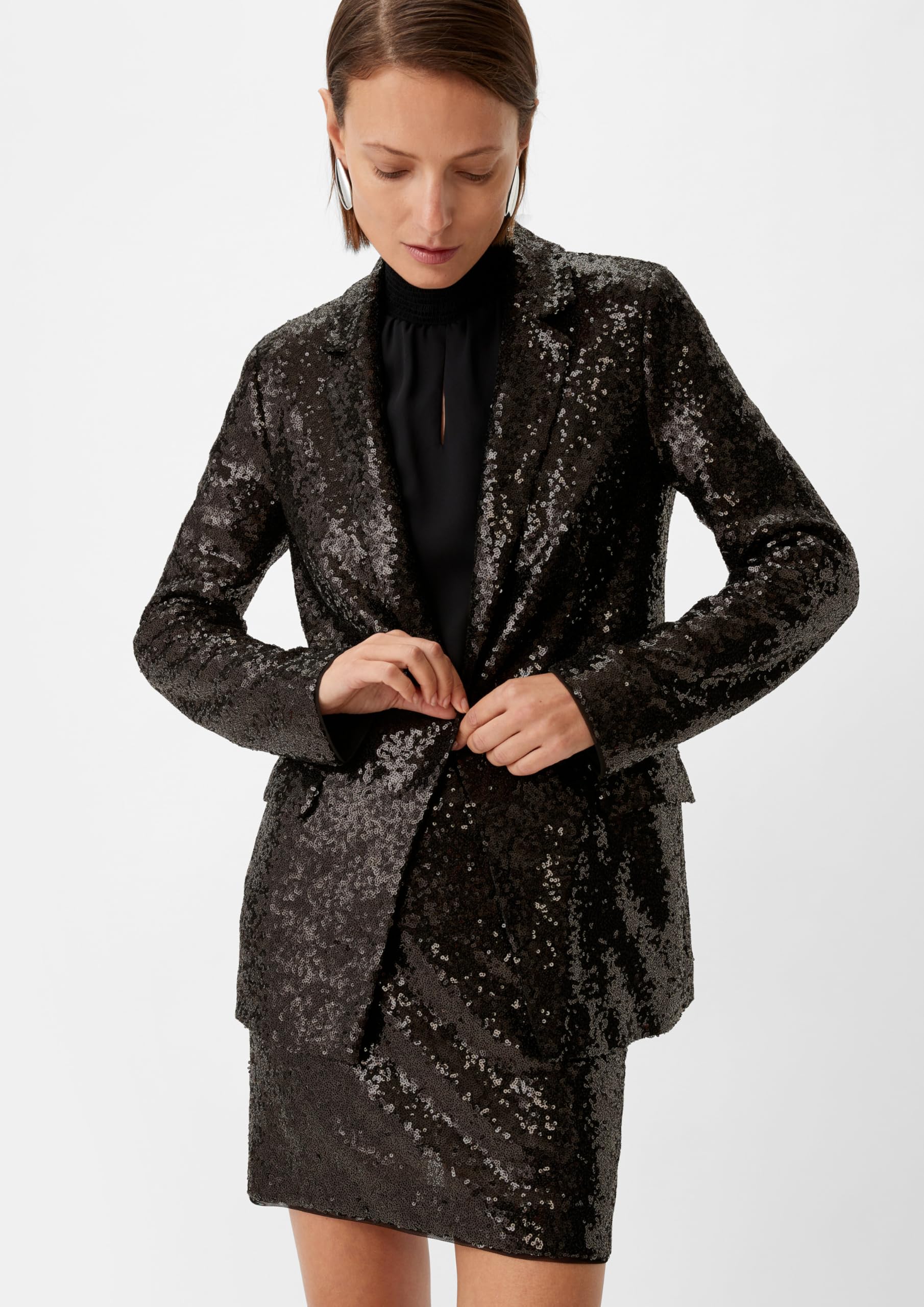 comma-blazers-longblazer-gr-e-38-schwarz image 5