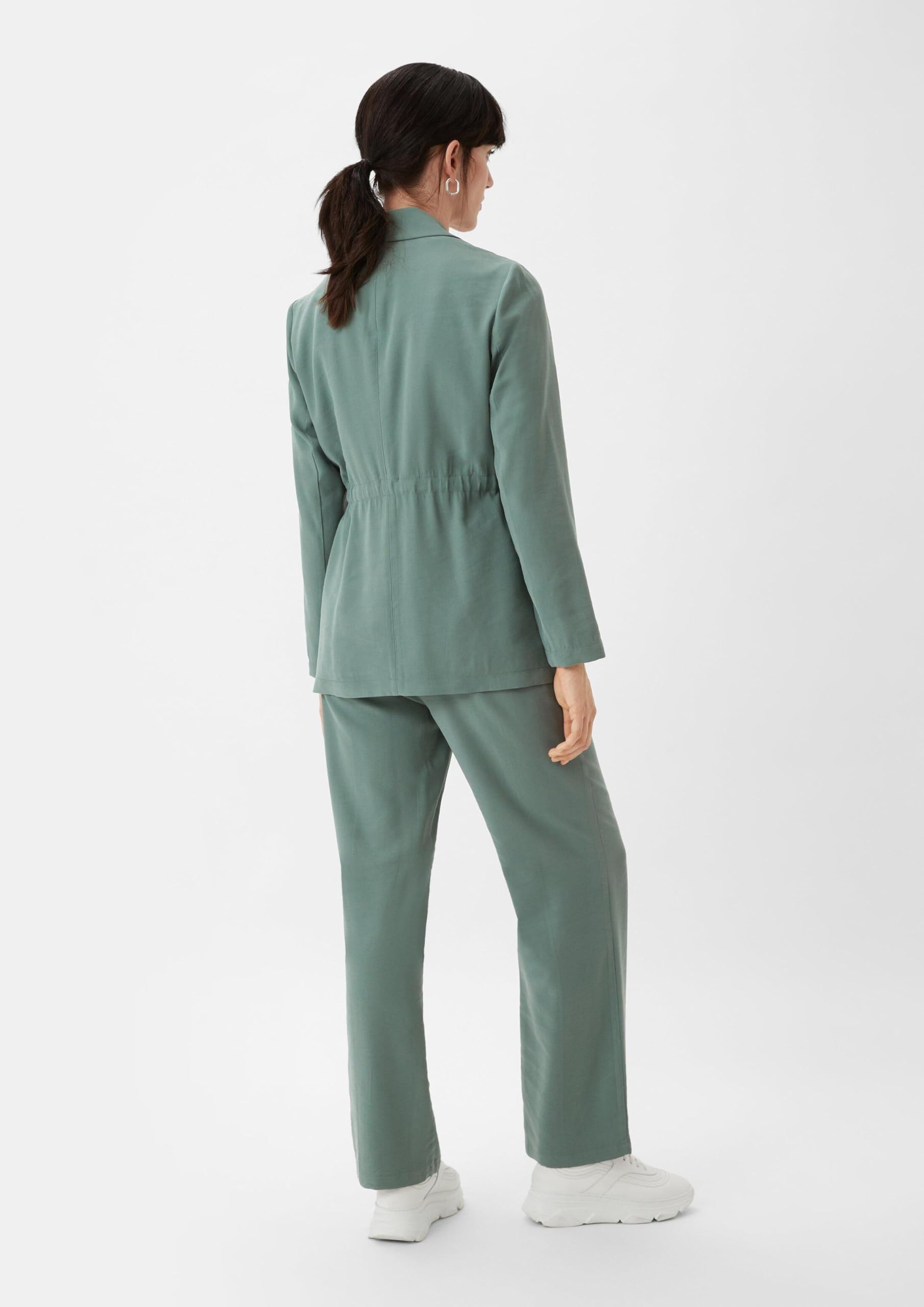 comma-viskosetwill-blazer-salbeigr-n-gr-42-damenblazer image 6
