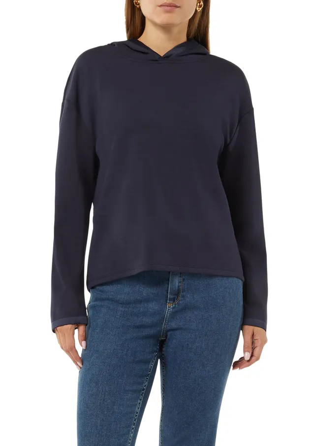 comma-2155082-sweatshirt-damen-mit-kapuze-blau-gr-40 image 1