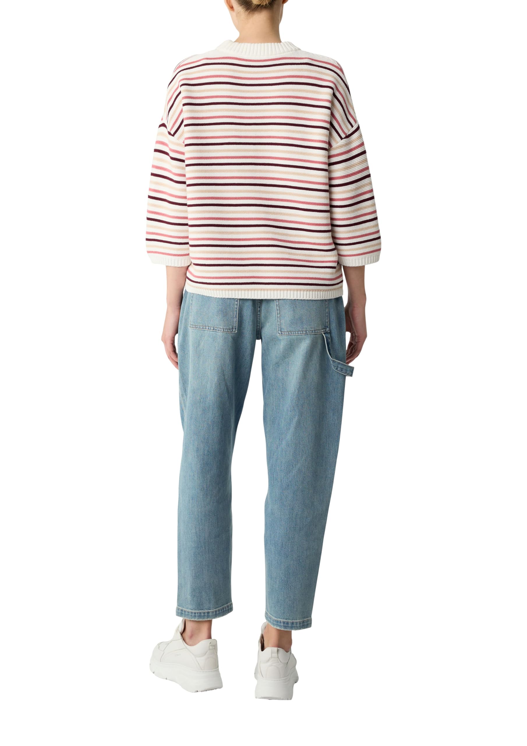 comma-knitwear-gestreifter-strickpullover-xs-relaxed-fit image 2