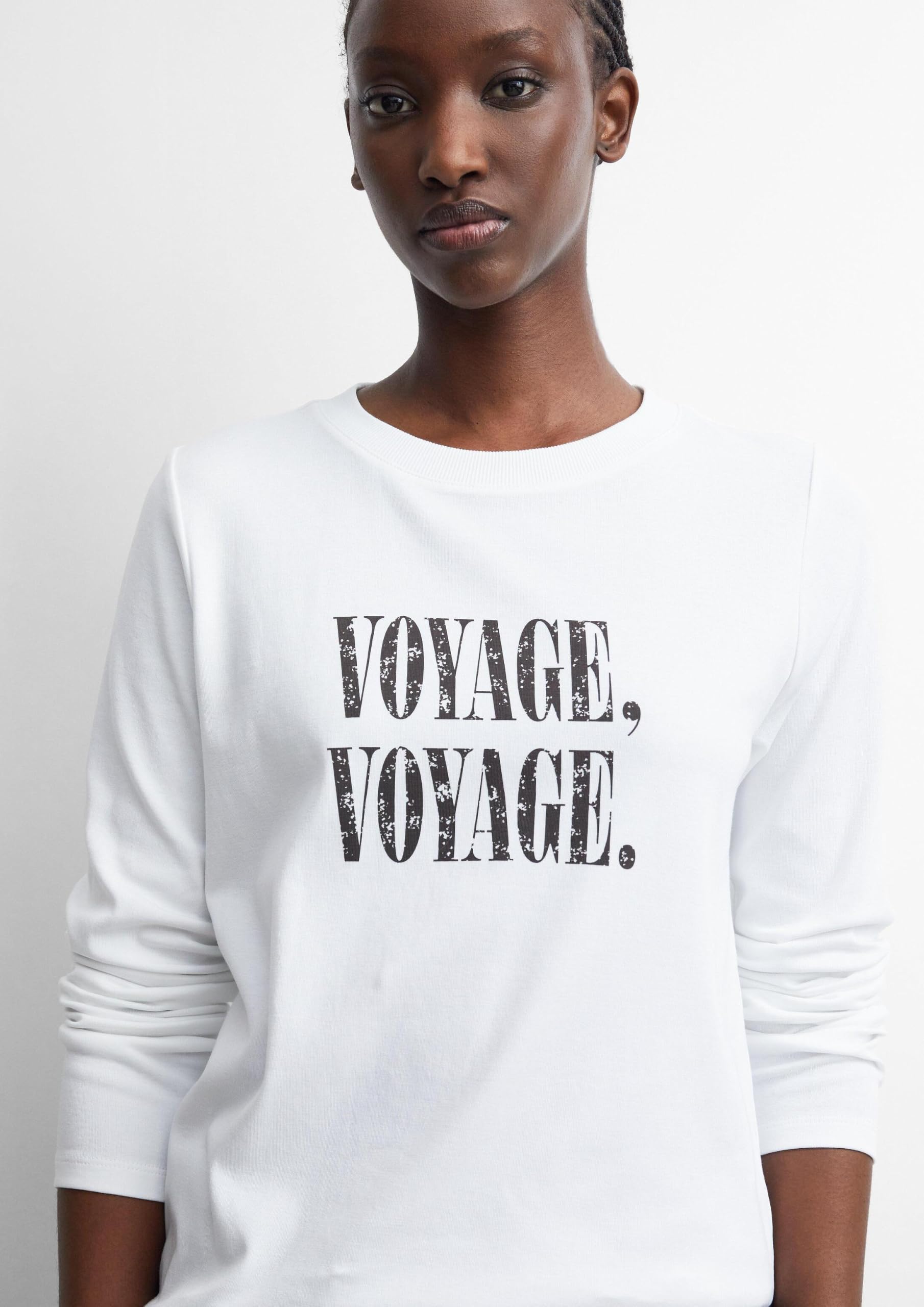 comma-langarmshirt-regular-fit-frontprint-damen-gr-34 image 3