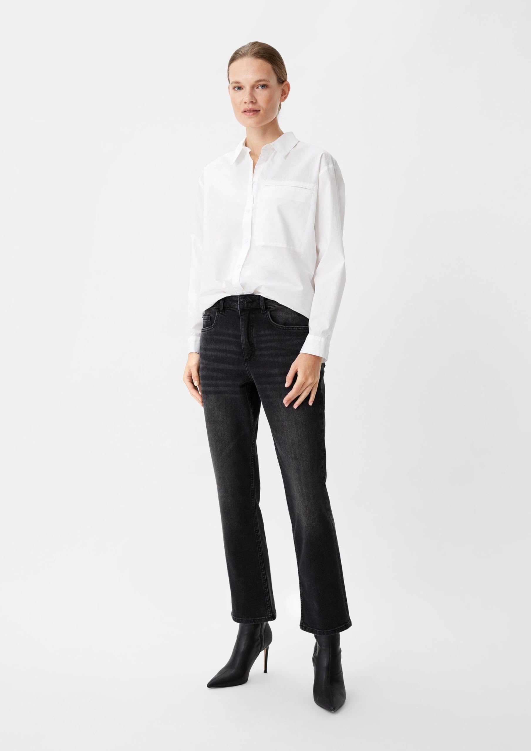 comma-jeans-regular-fit-straight-leg-jeans-dunkelgrau-42 image 6