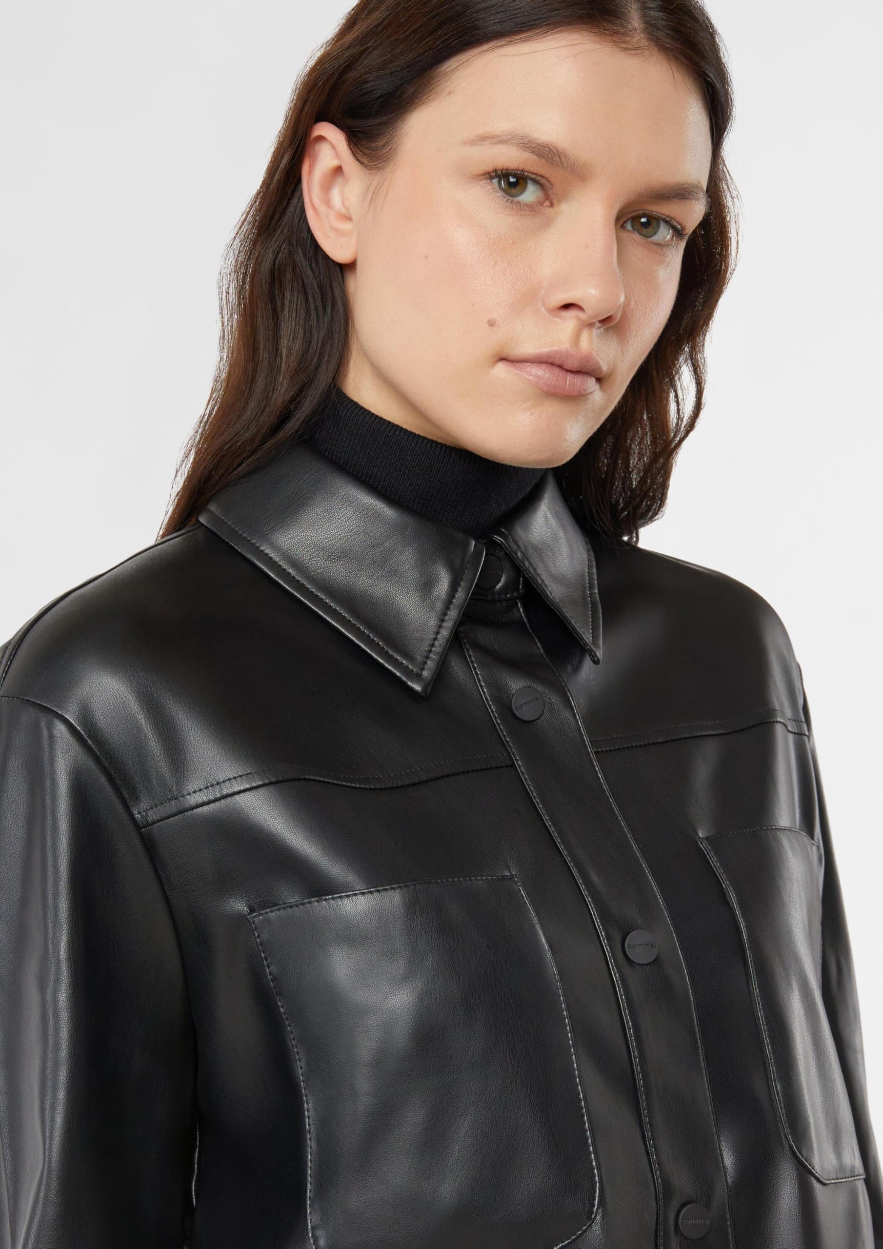 comma-overshirt-kunstleder-jacke-damen-gr-44-lederimitat image 4
