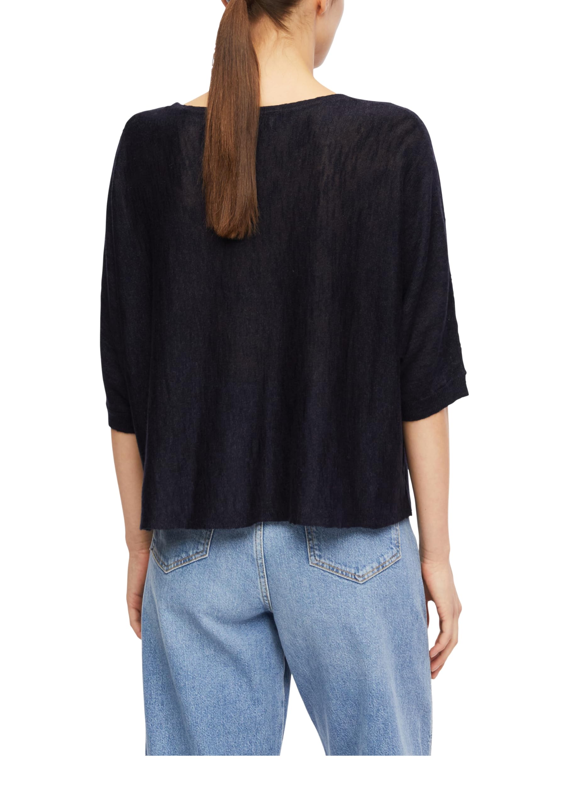 comma-indoor-poncho-damen-poncho-gr-s-leinenmix image 2