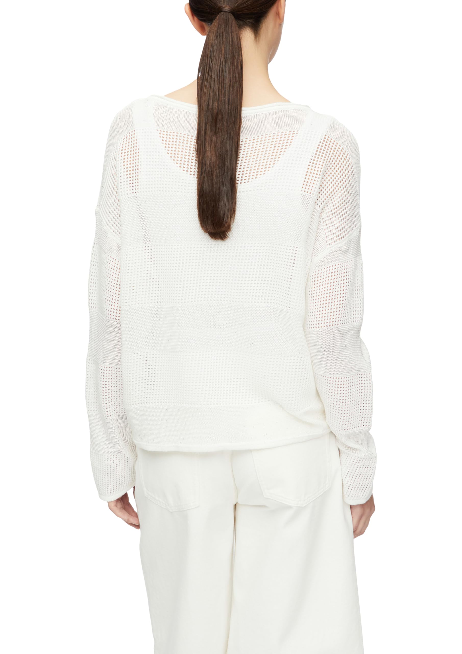comma-knitwear-strickpullover-ajour-pailletten-34 image 2