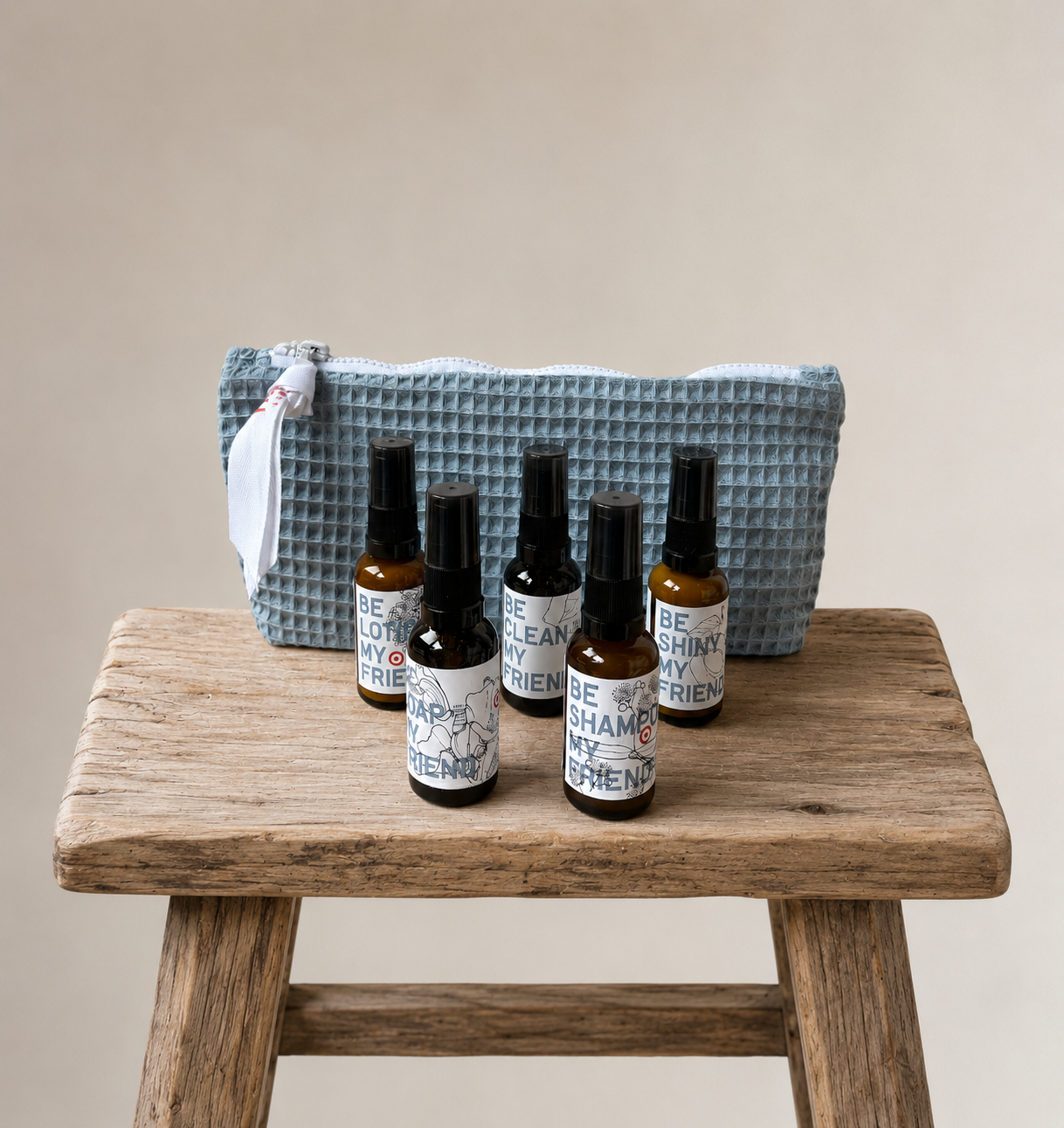 be-my-friend-be-anywhere-travel-set-naturkosmetik-5x30ml-creme image 2