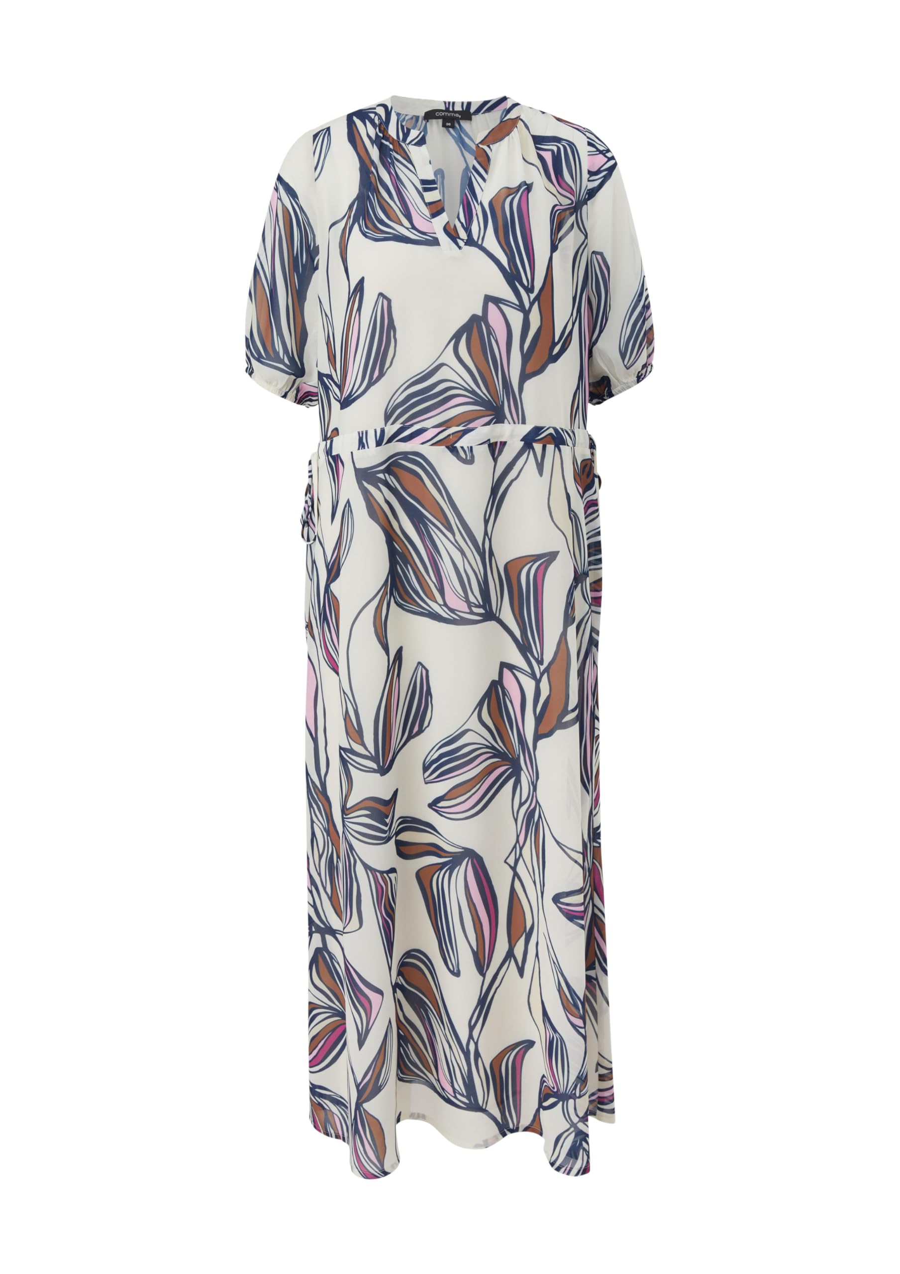 comma-kleid-kurz-l-ssig-kurze-rmel-sommer image 4