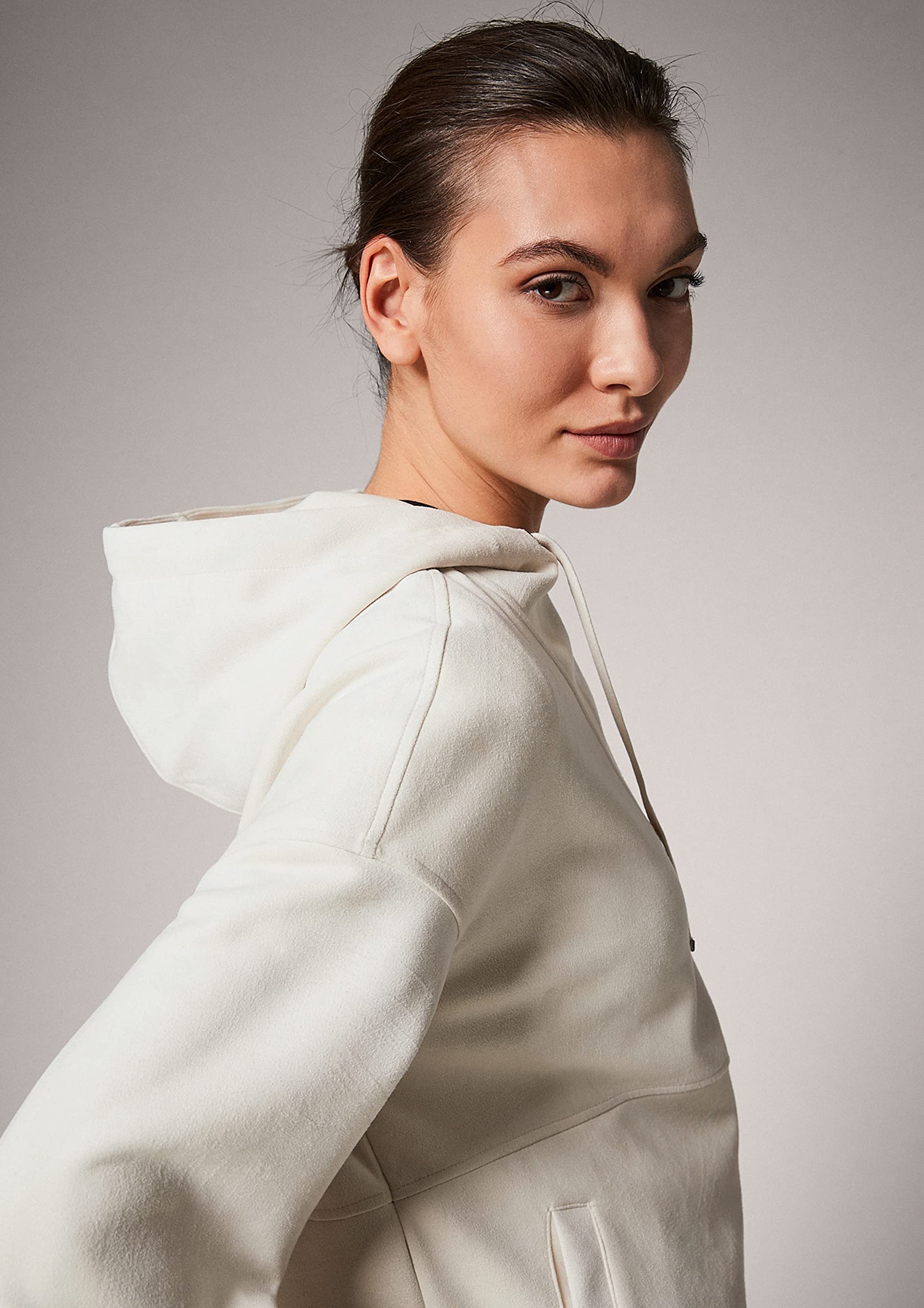 comma-sweatshirt-dust-white-gr-38-rundhals image 4