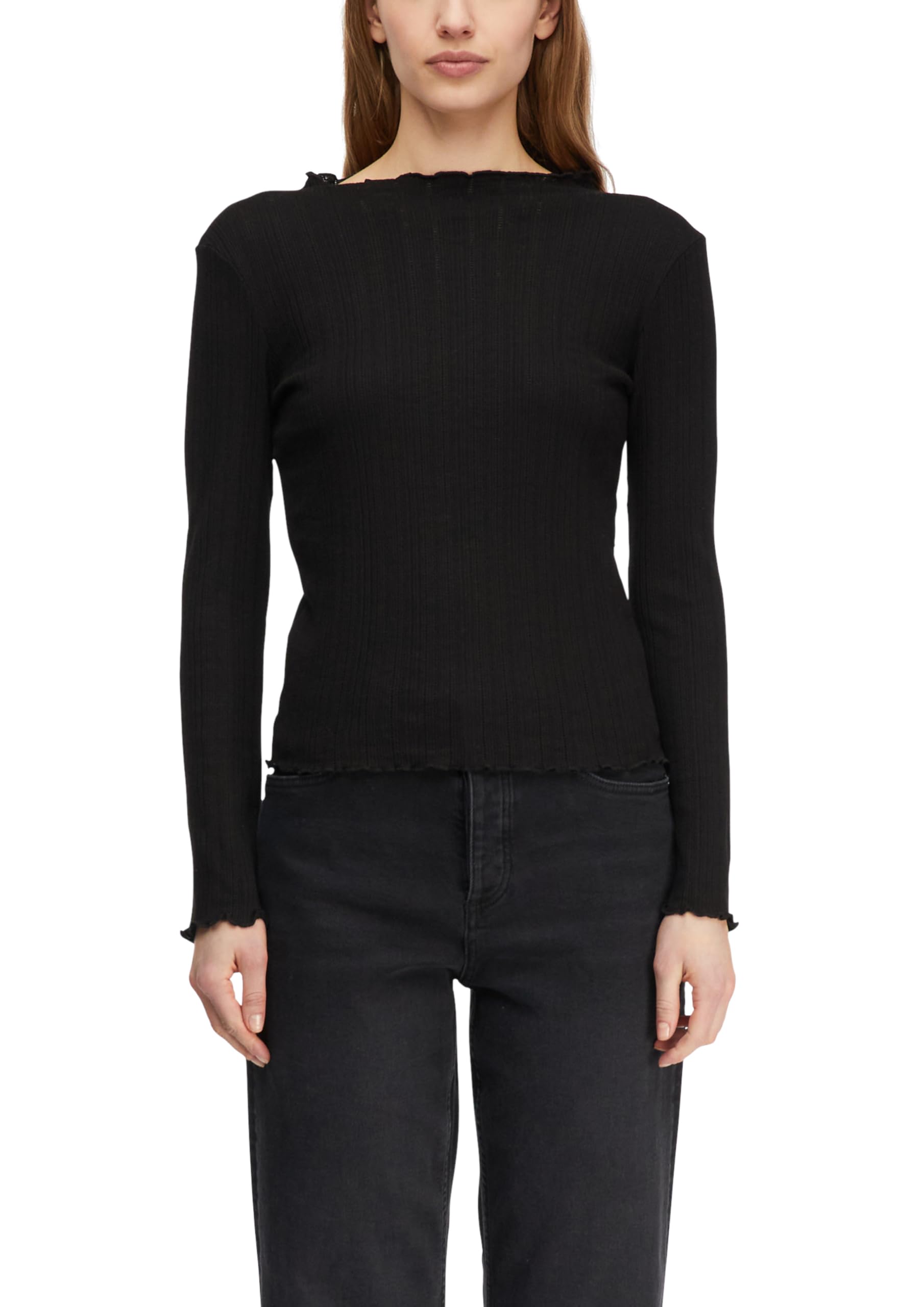 comma-2175710-ripp-shirt-langarm-damen-creme-0403 image 8