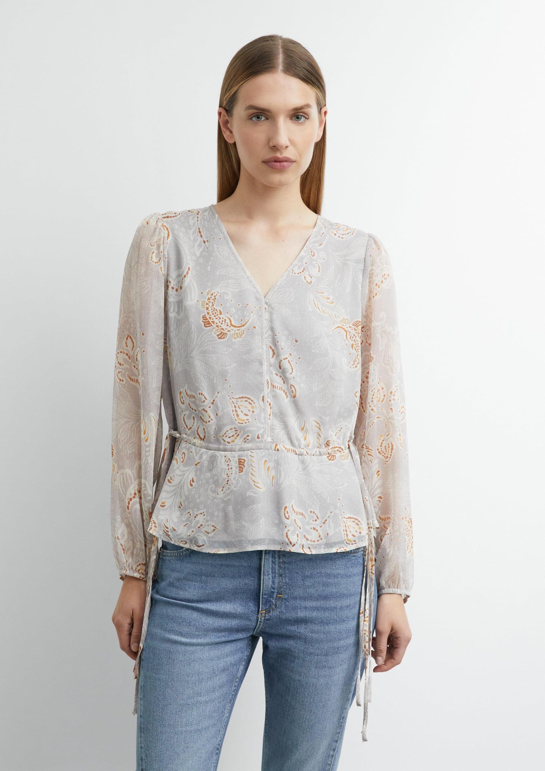 comma-blouses-chiffon-bluse-langarm-gr-32-print image 6