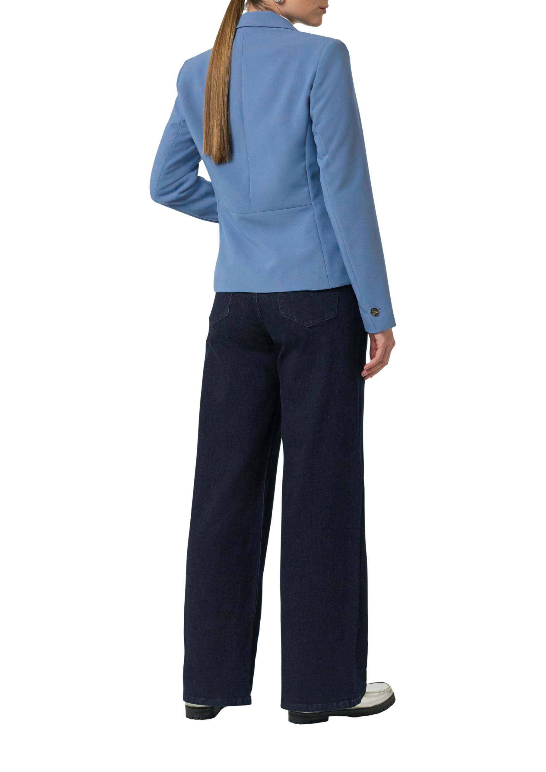 comma-kurzblazer-reverskragen-damenblazer-blau-gr-44 image 2
