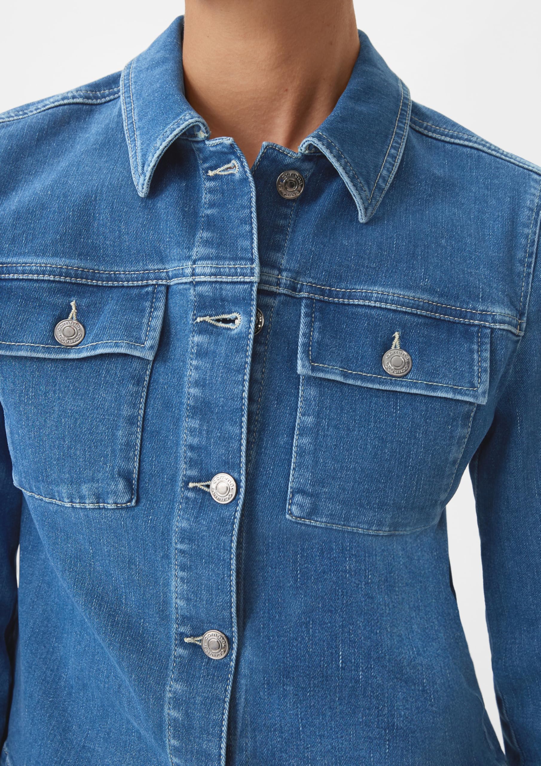 comma-jackets-jeansjacke-baumwollmix-damen image 5