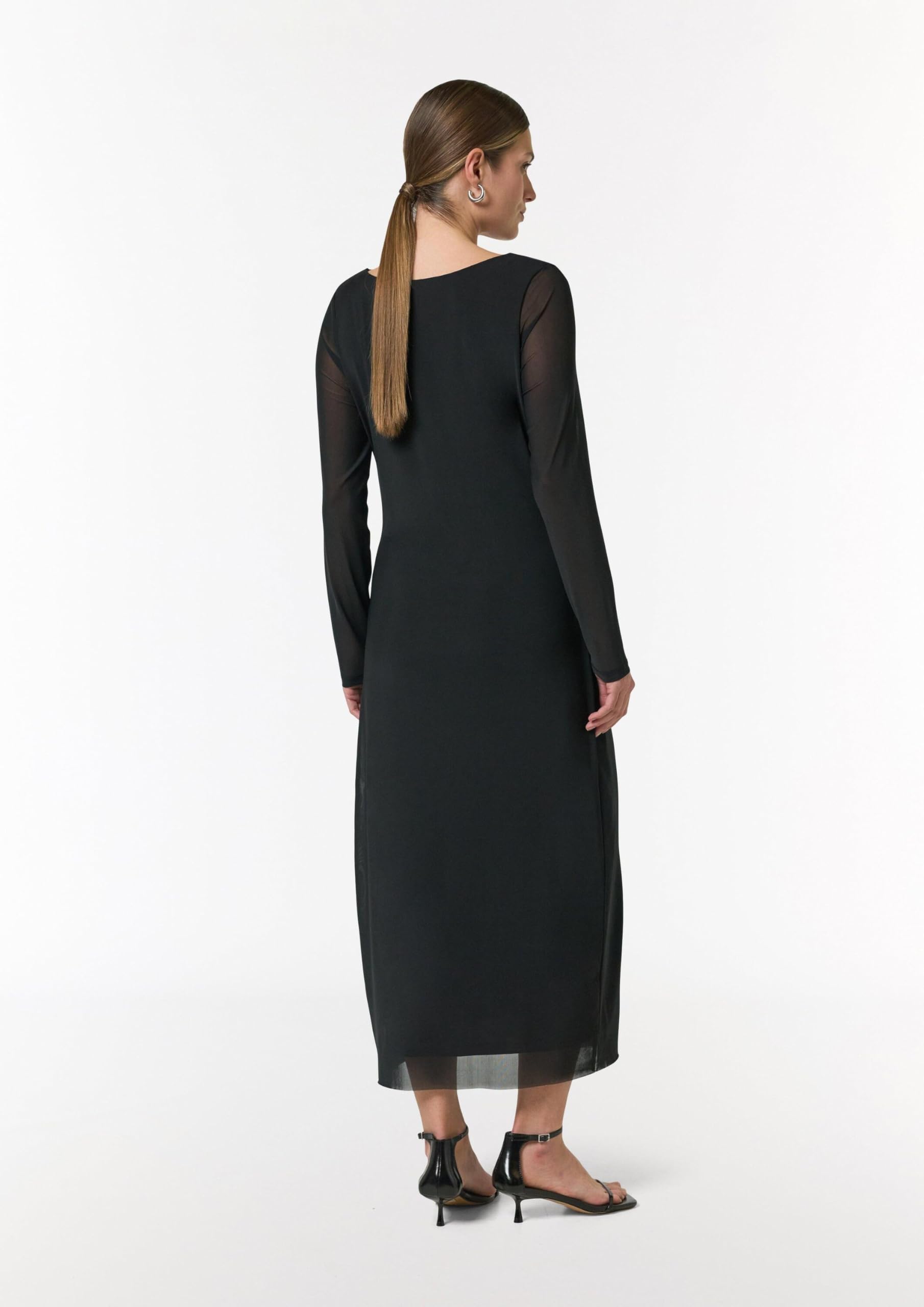 comma-2158110-kleid-mit-mesh-damen-kleid-gr-e-40 image 7